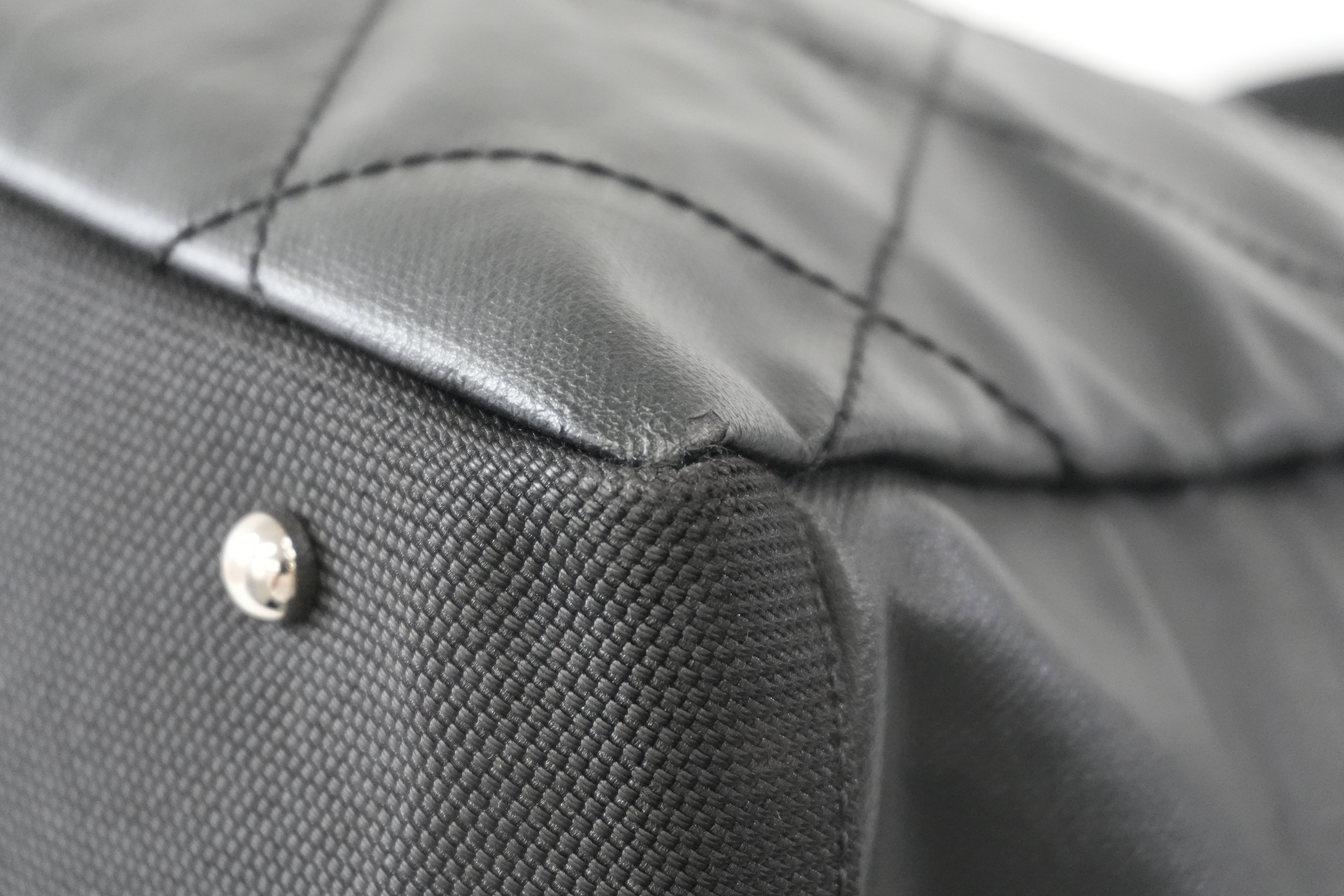 Pre-owned Chanel Paris Biarritz Tote Bag Black