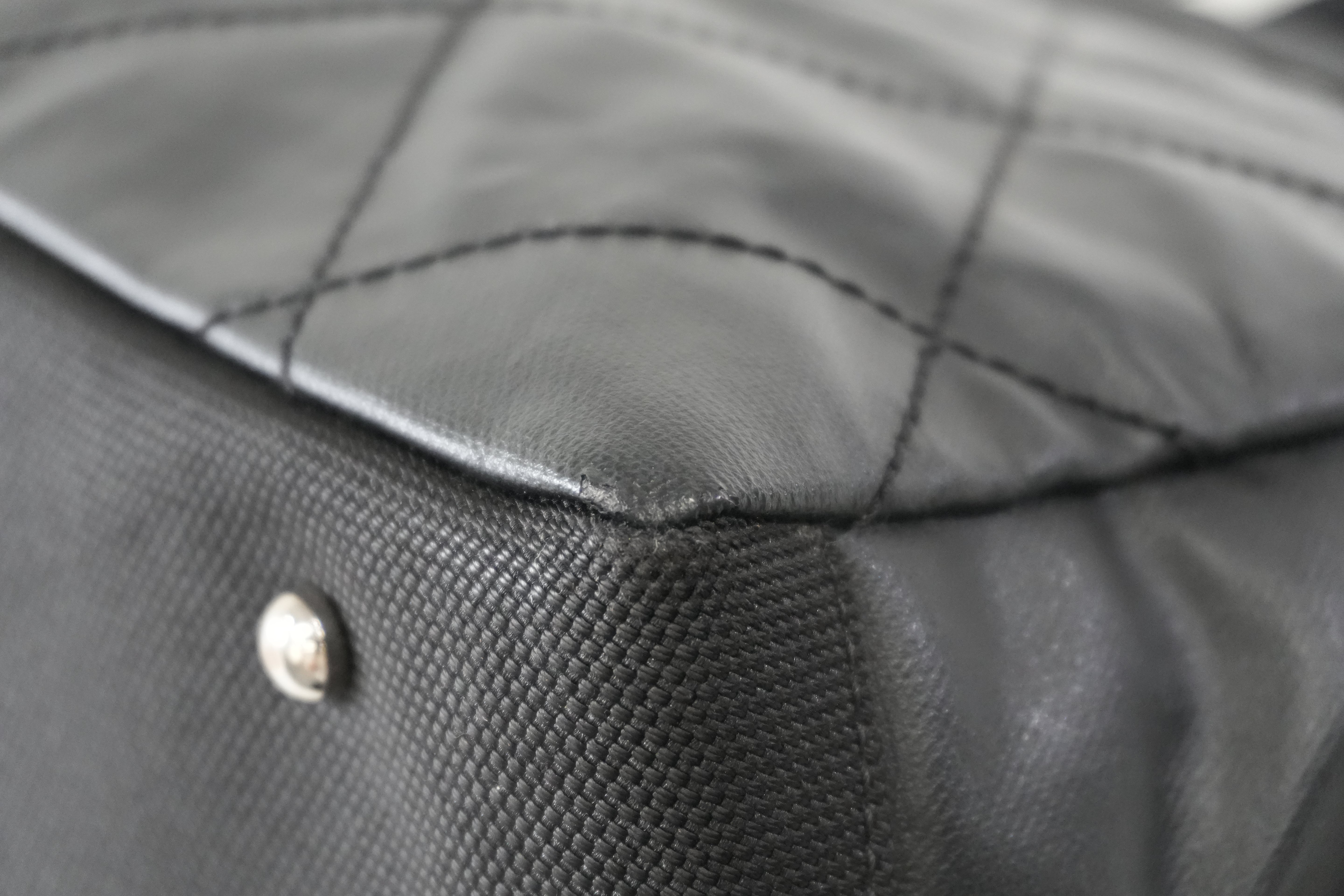 Pre-owned Chanel Paris Biarritz Tote Bag Black