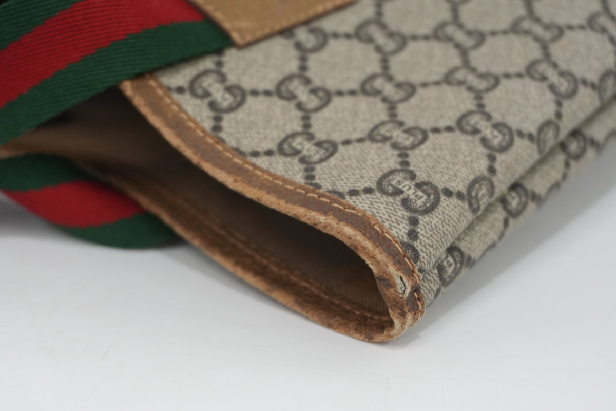 Pre-Owned Gucci Plus Ophidia Front Pocket Vertical Tote Bag