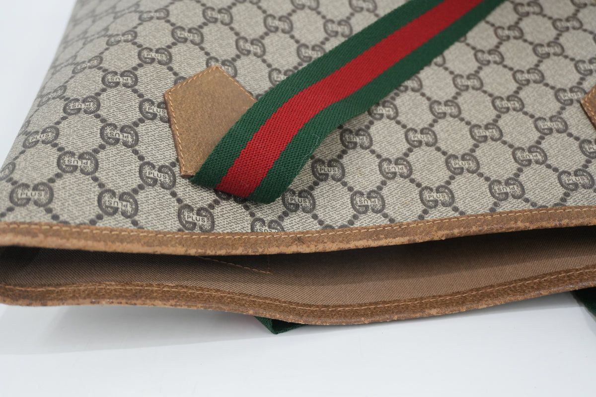 Pre-Owned Gucci Plus Ophidia Front Pocket Vertical Tote Bag
