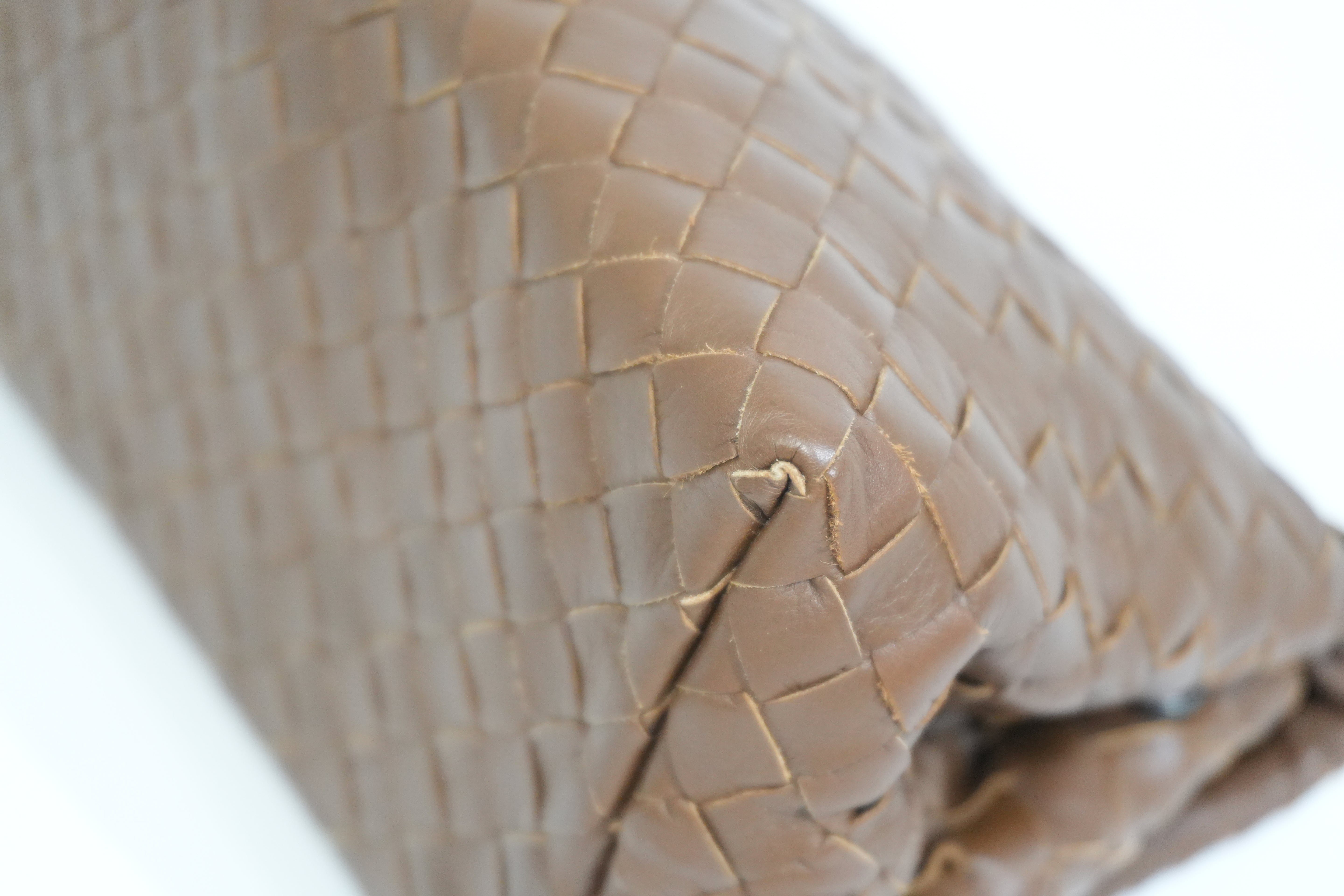 Pre-owned Bottega Pouch Brown