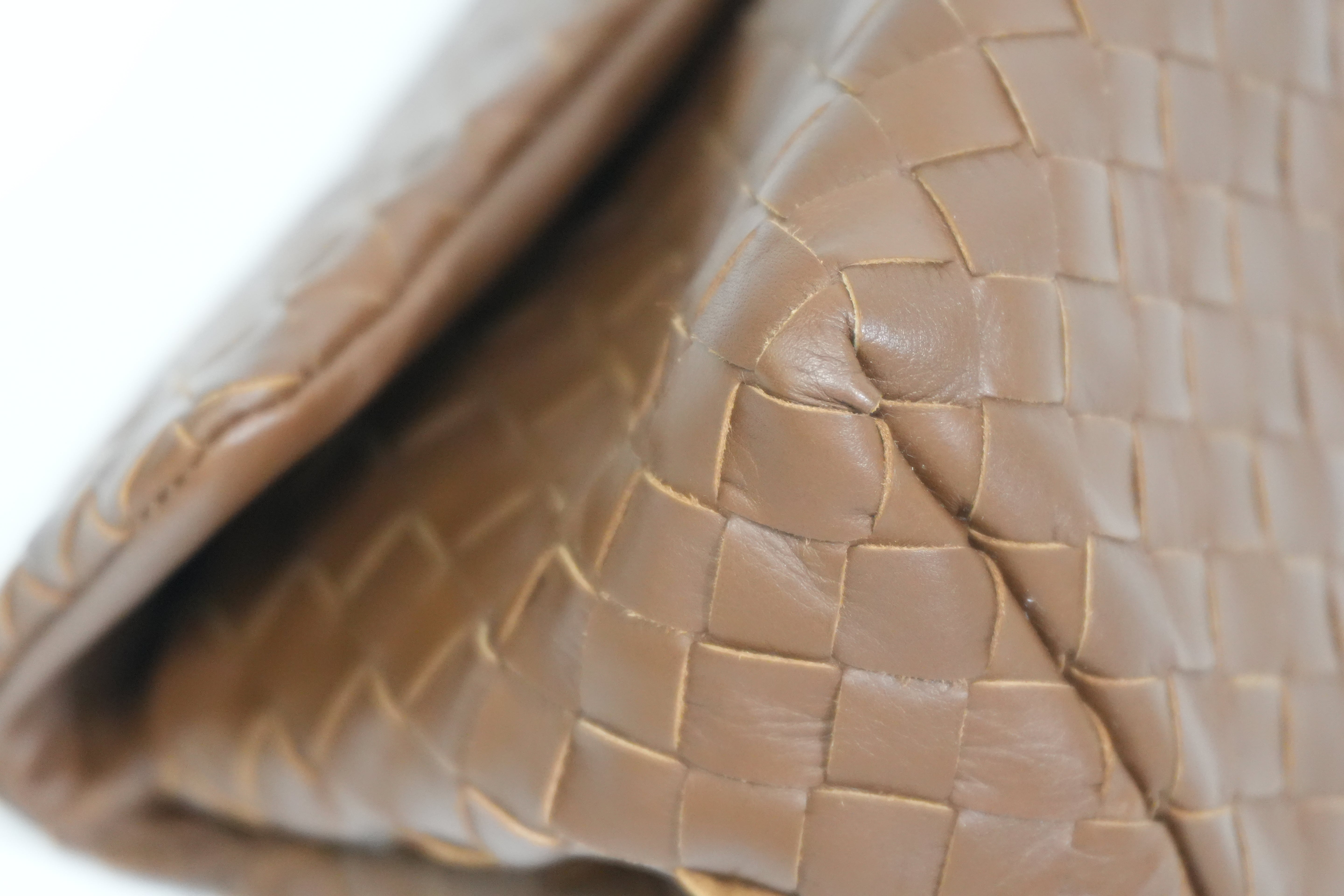 Pre-owned Bottega Pouch Brown