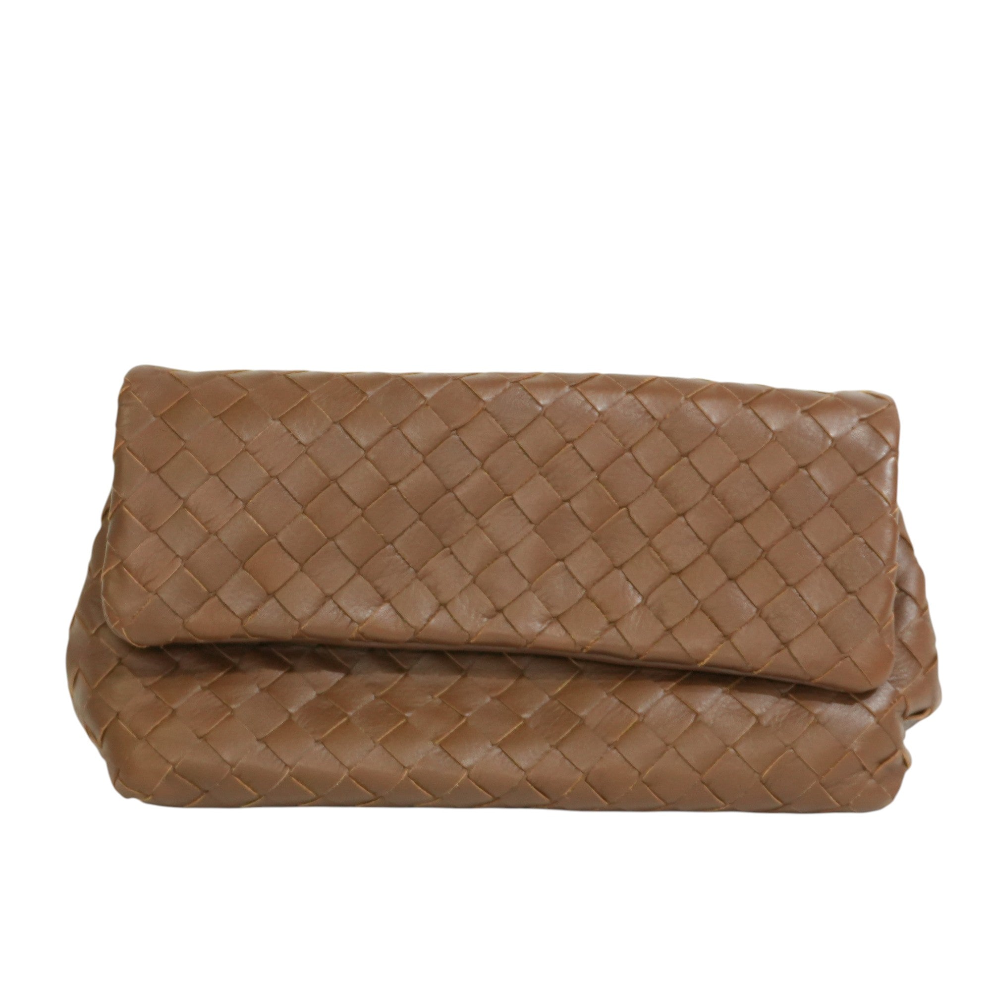 Pre-owned Bottega Pouch Brown