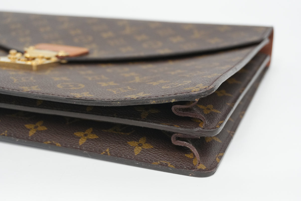 Pre-Owned Louis Vuitton Monogram Serviette Conseiller Briefcase