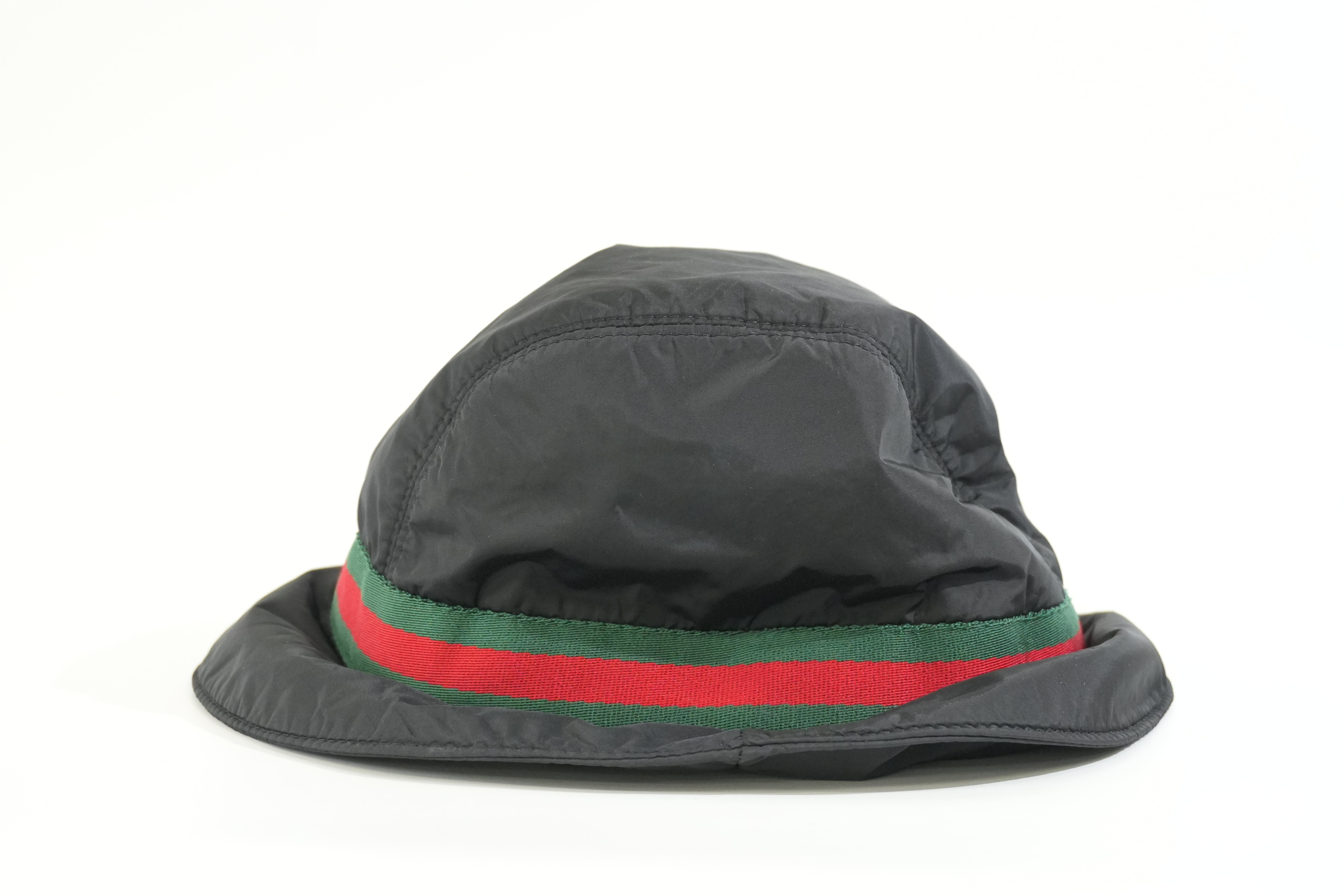 Pre-owned Gucci Women's Bucket Hat Black