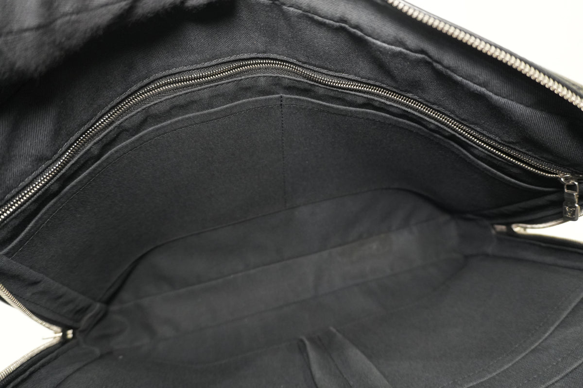 Pre-Owned Louis Vuitton Epi Porte Documents Briefcase Black