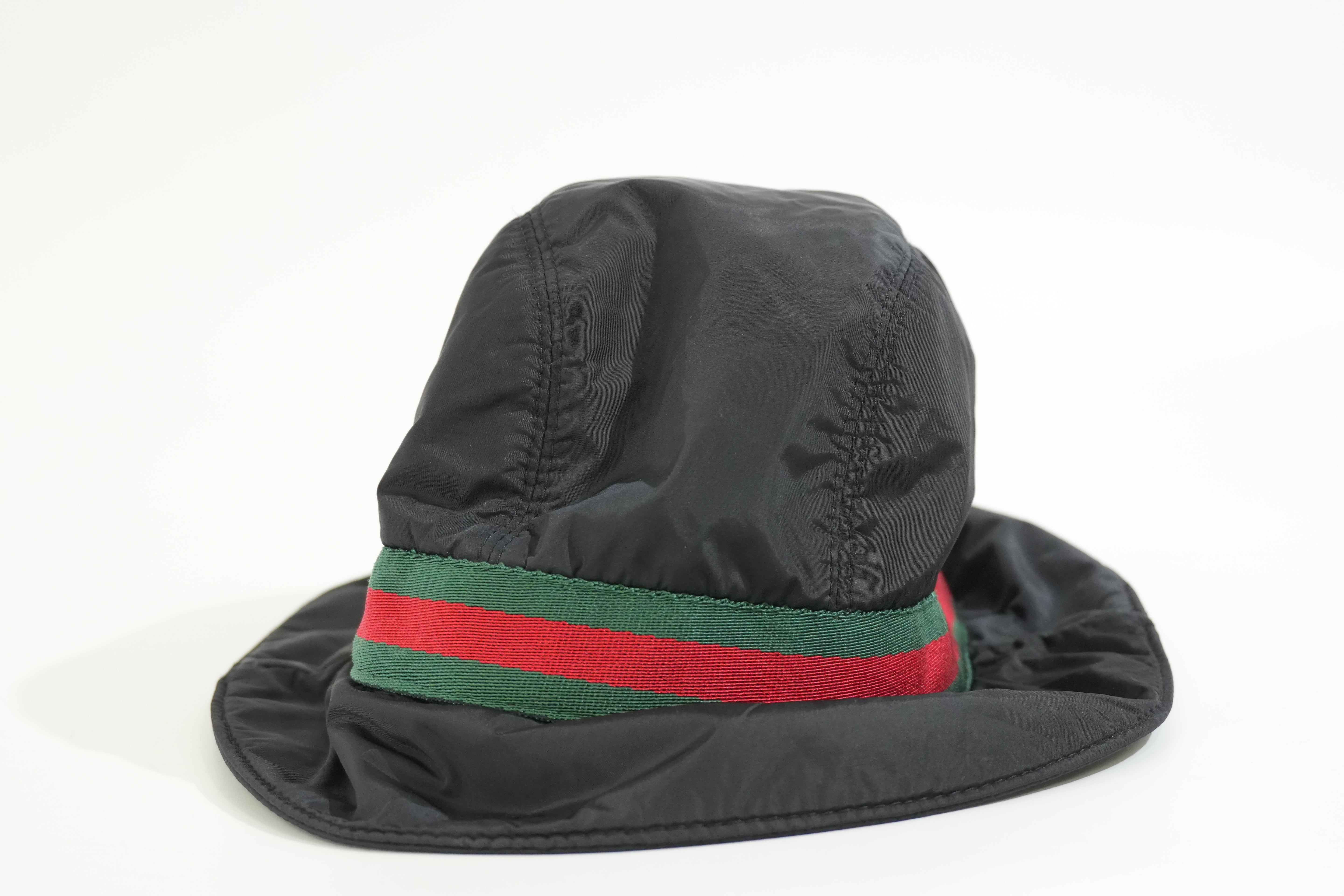 Pre-owned Gucci Women's Bucket Hat Black