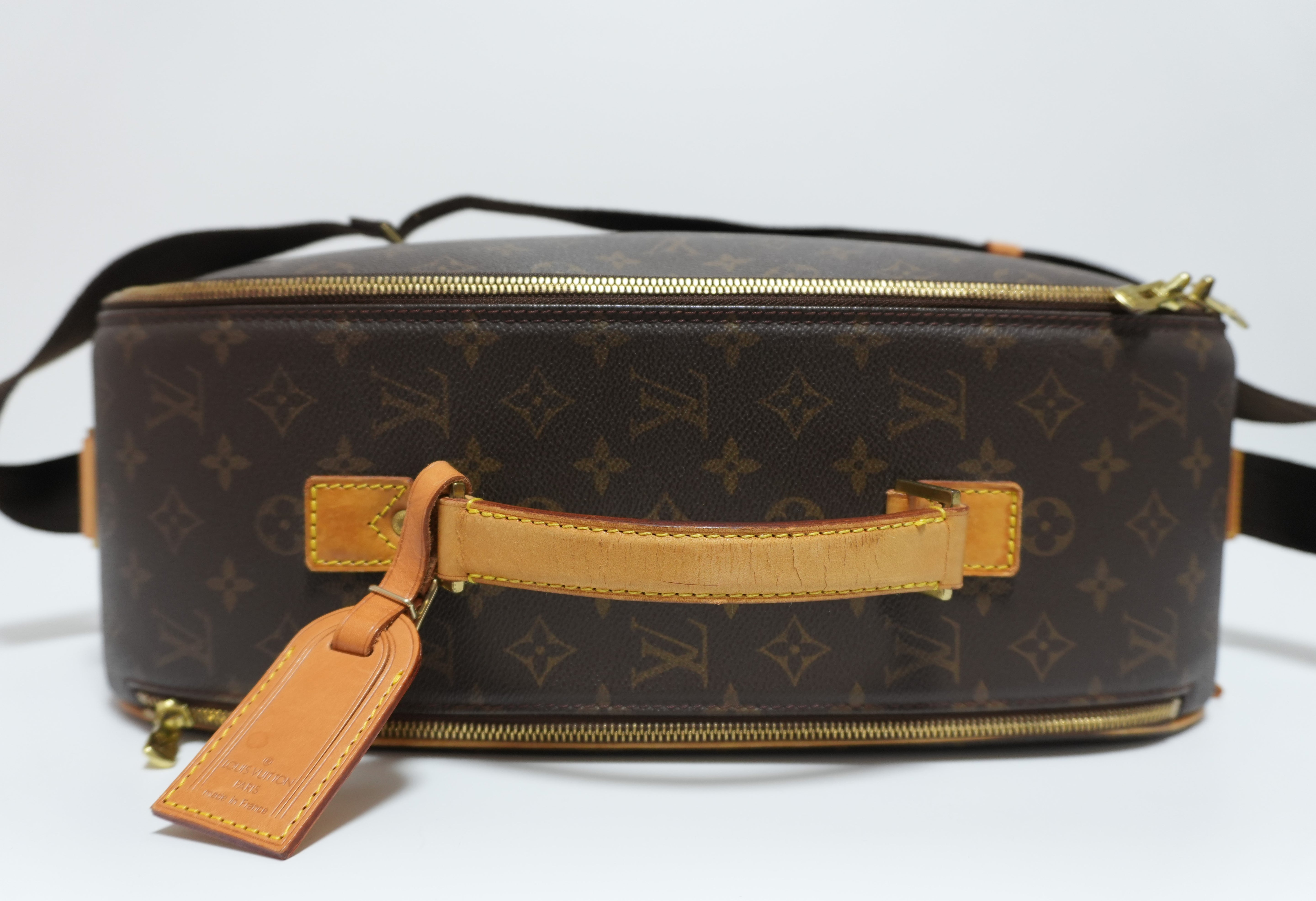 Pre-Owned Louis Vuitton Epi Porte Documents Briefcase Black