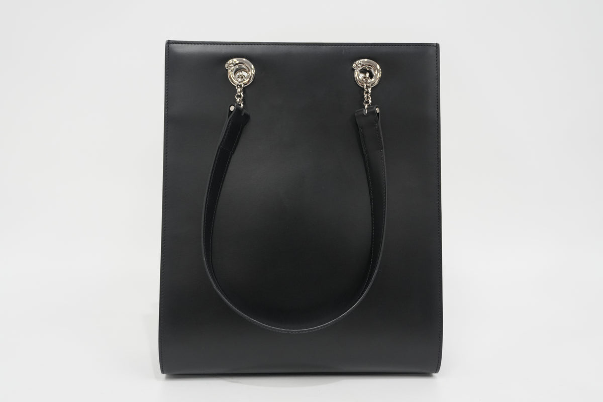 Pre-Owned Cartier Panthere Tote Bag Black