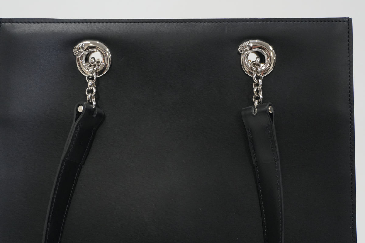 Pre-Owned Cartier Panthere Tote Bag Black
