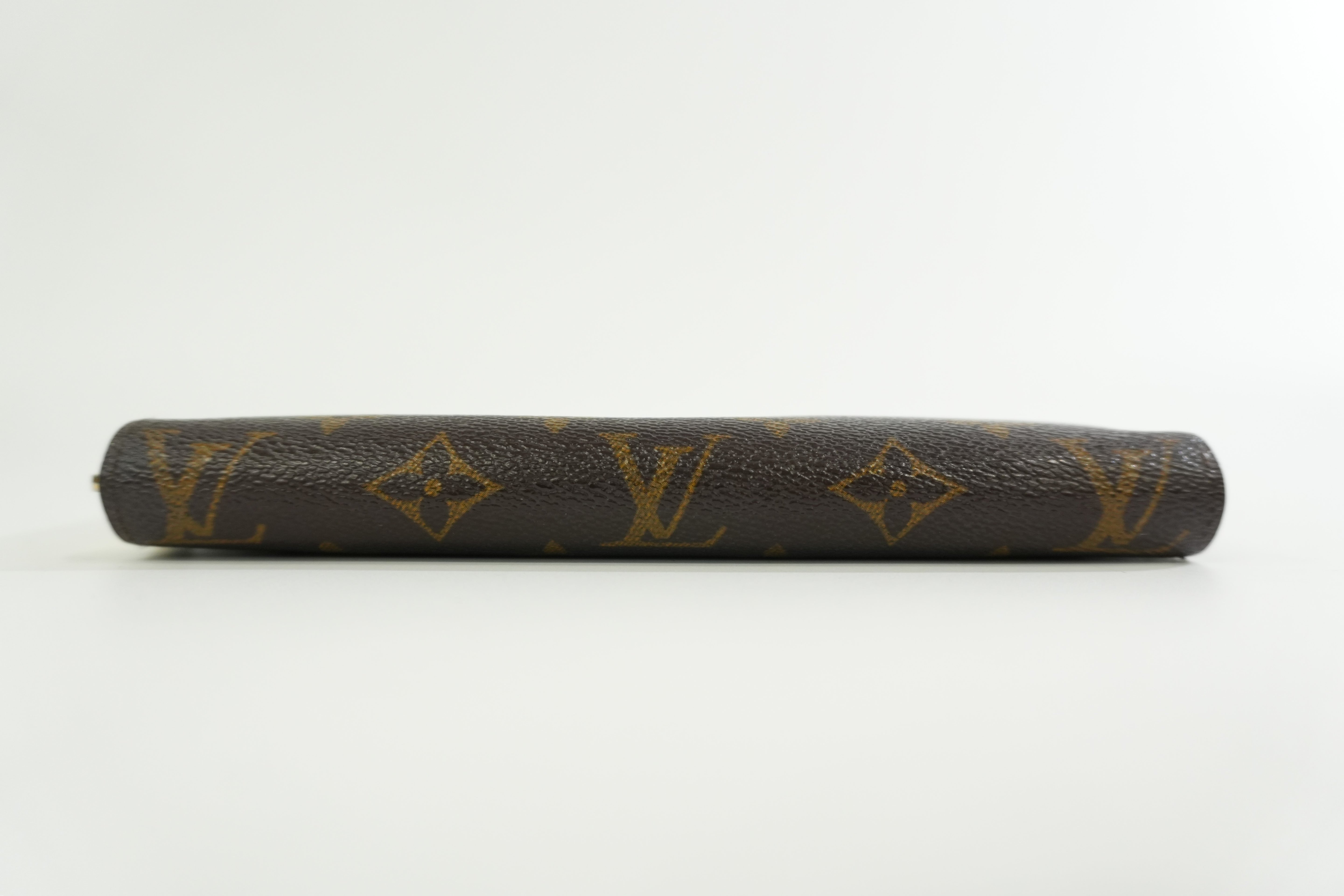 Pre-owned Louis Vuitton Monogram Zippy Wallet