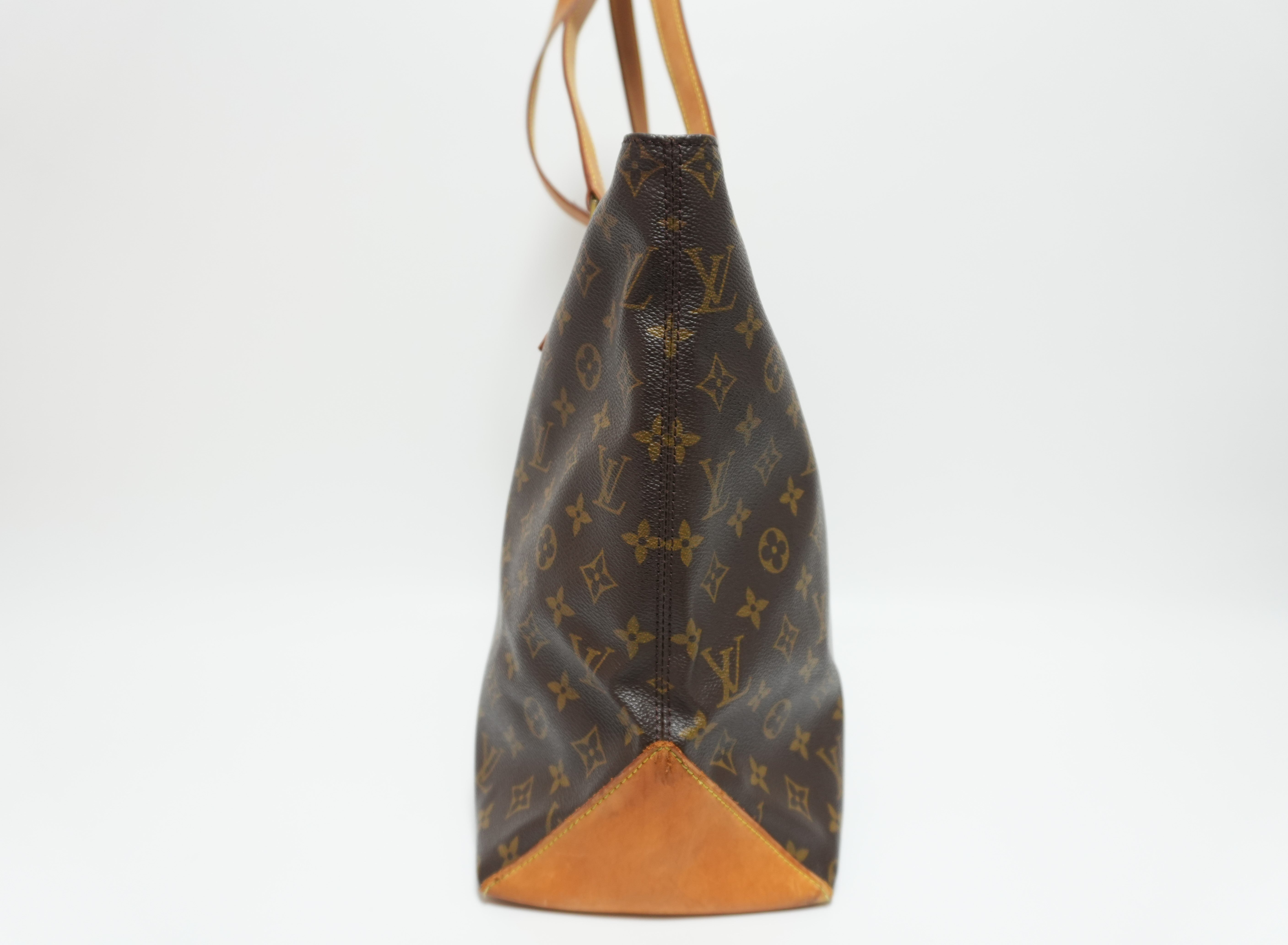Louis Vuitton Monogram Cabas Mezzo Tote Bag Used