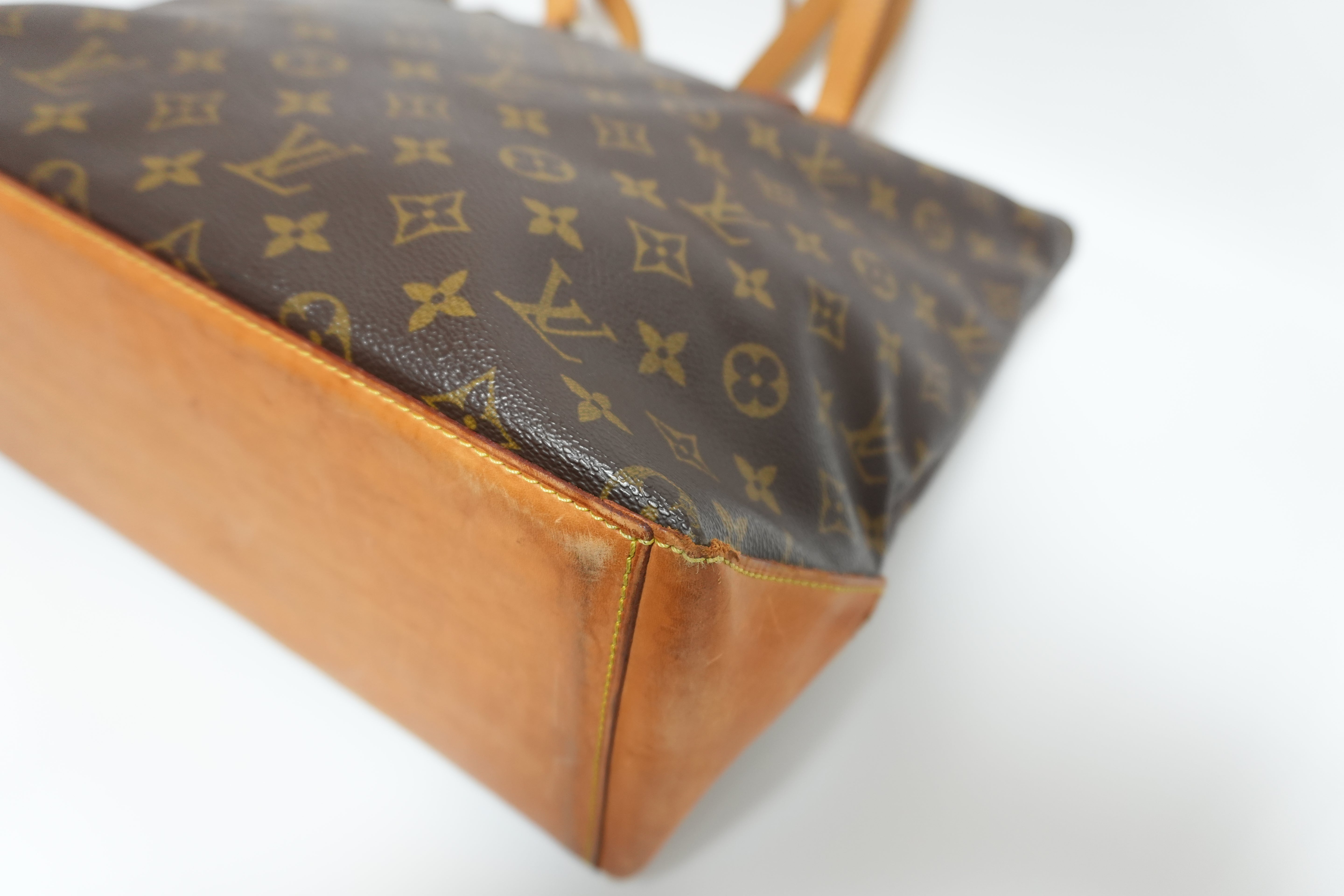 Louis Vuitton Monogram Cabas Mezzo Tote Bag Used