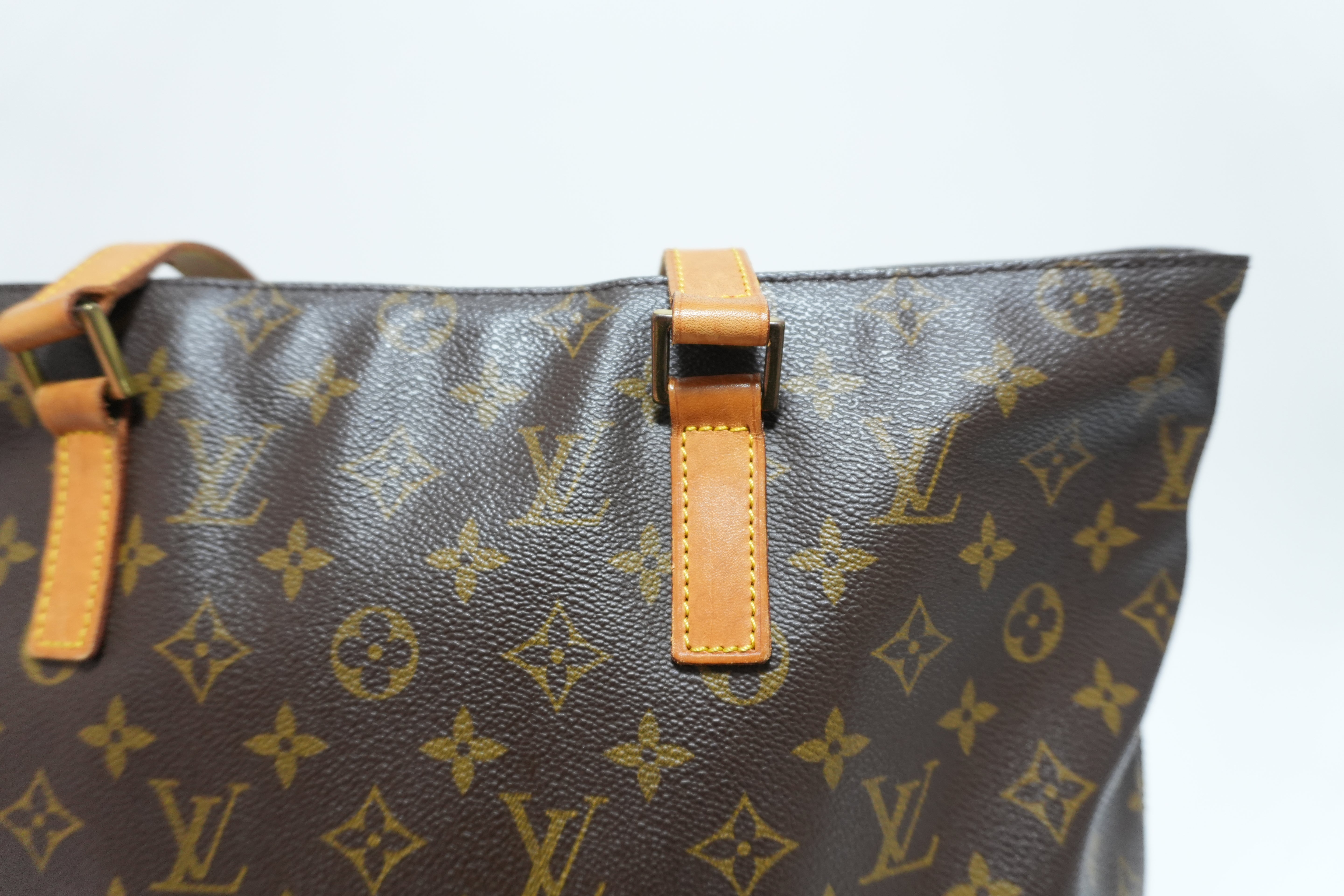 Louis Vuitton Monogram Cabas Mezzo Tote Bag Used