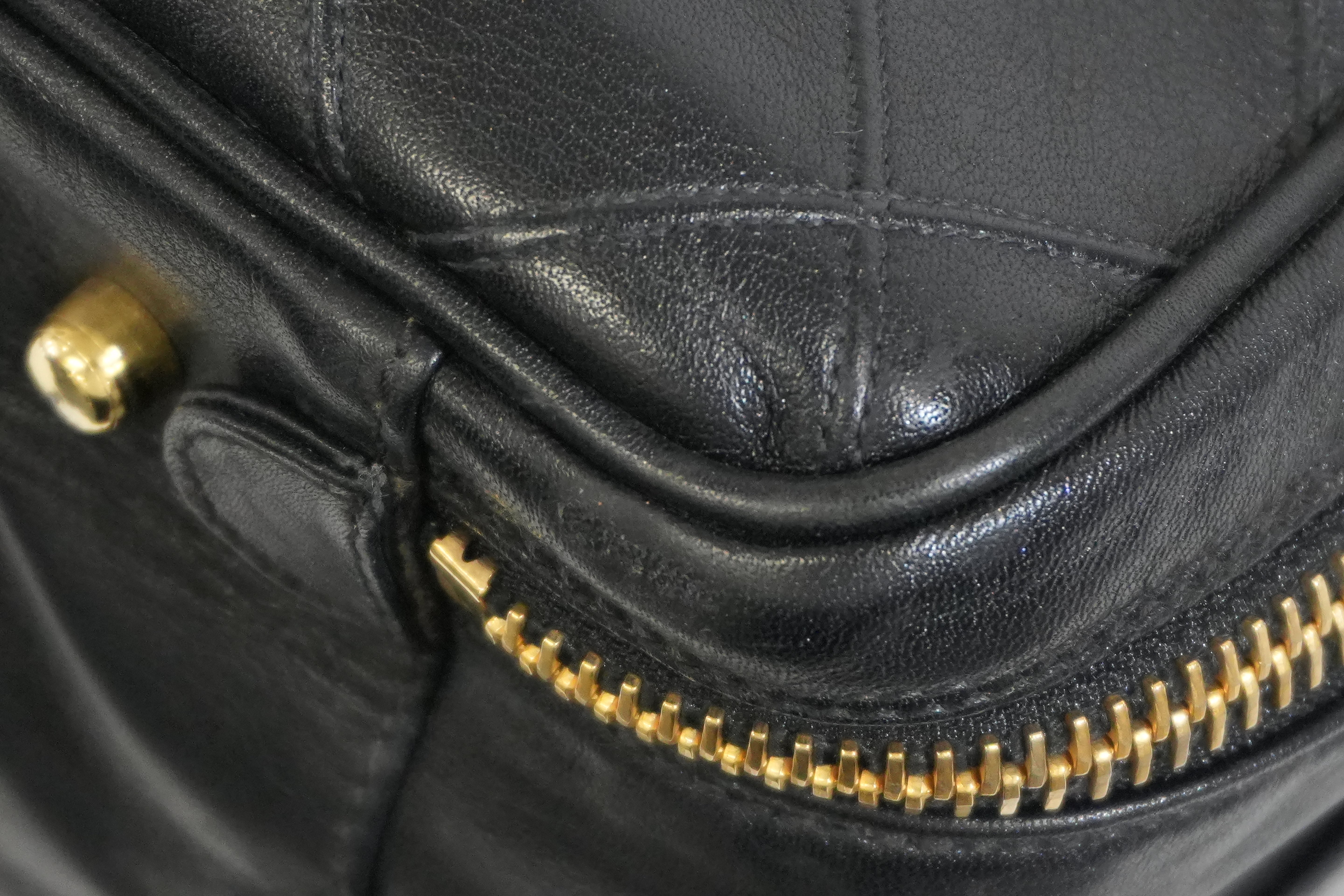 Pre-owned Chanel Two Way Business Briefcase Shoulder Bag Black