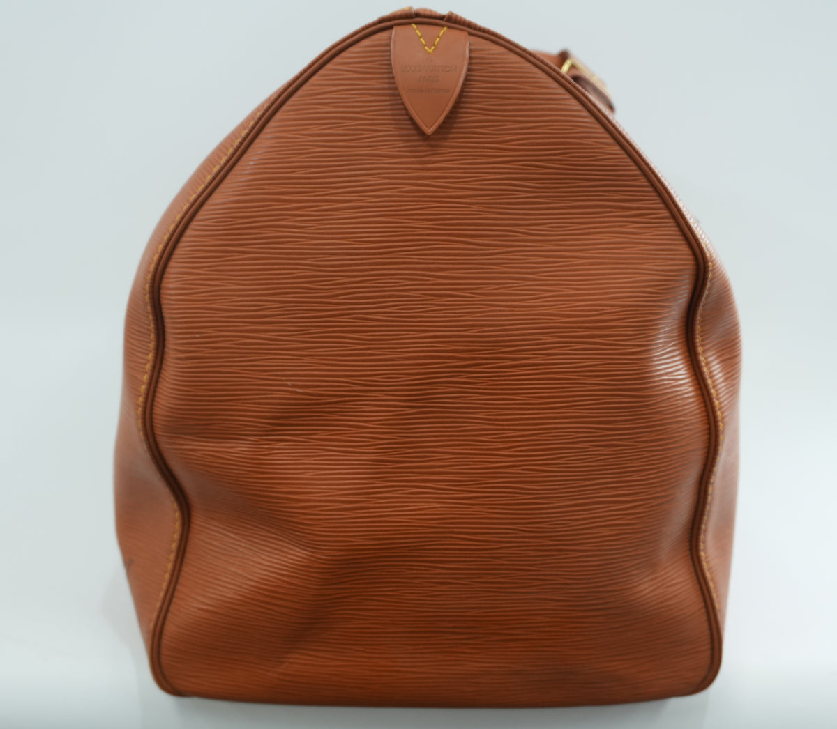 Pre-Owned Louis Vuitton Keepall Travel Bag Size 55 Kenya Brown