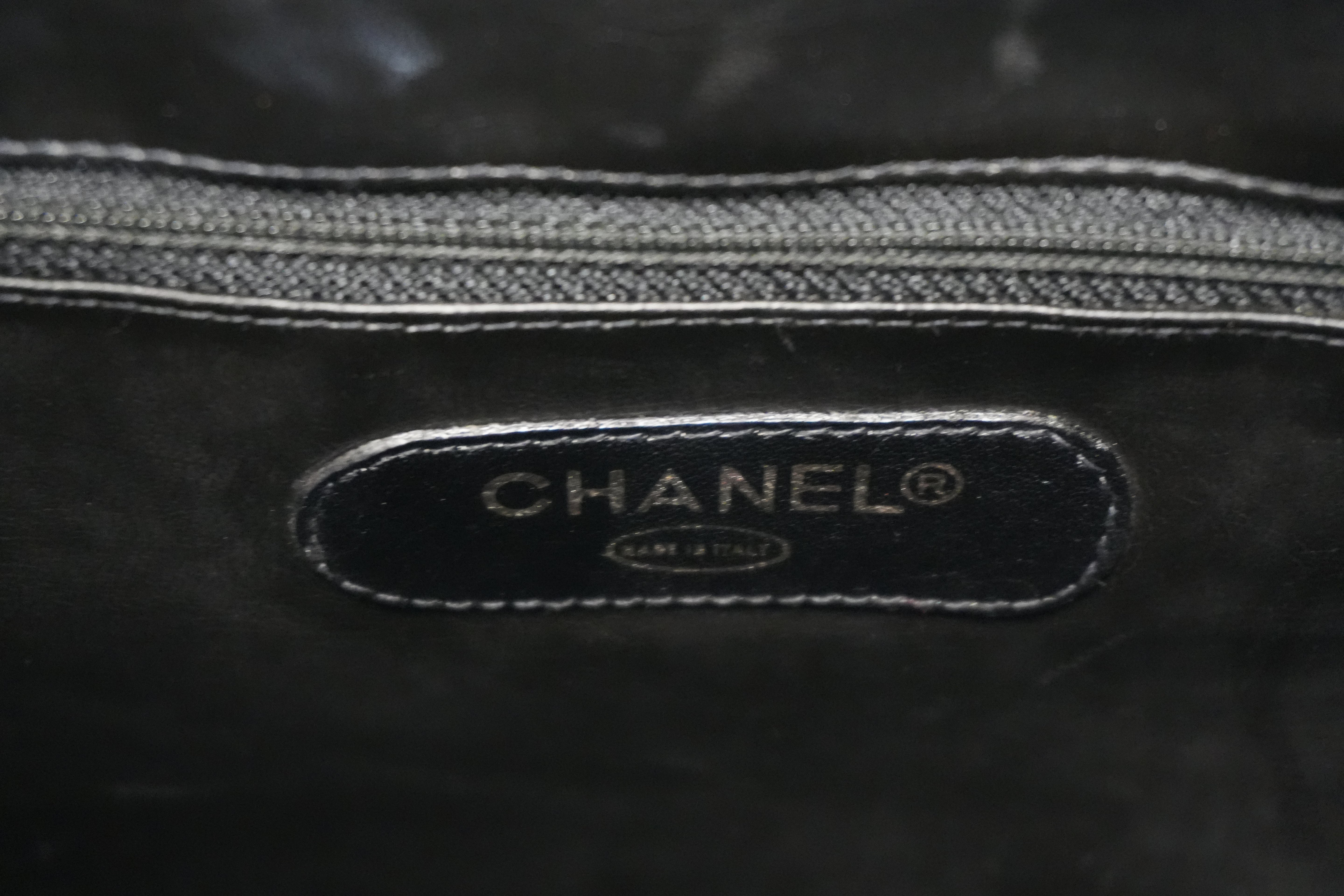 Pre-owned Chanel Two Way Business Briefcase Shoulder Bag Black