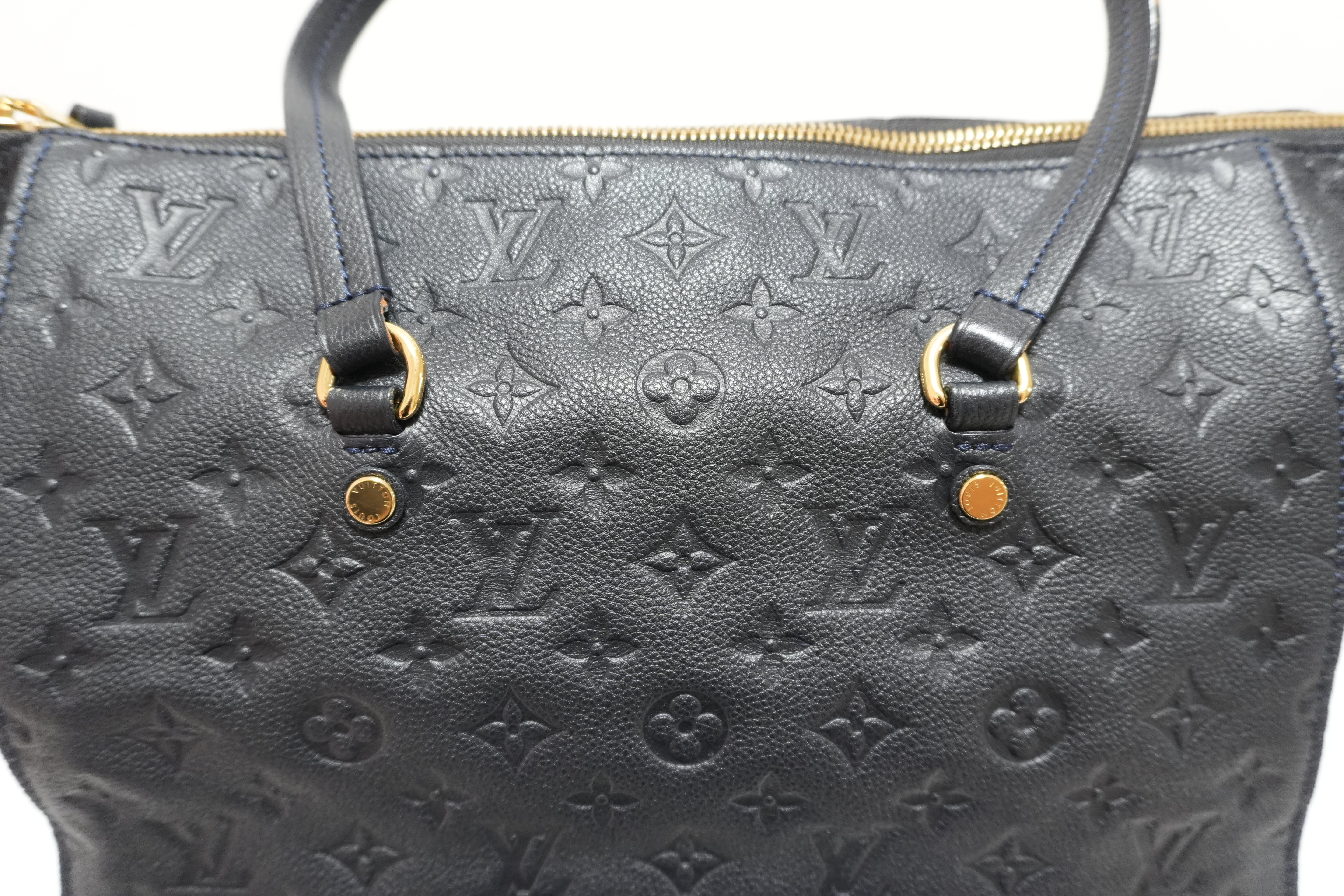 Pre-Owned Fendi Bicolor Vitello Elite 3 Jours Tote Bag Blue