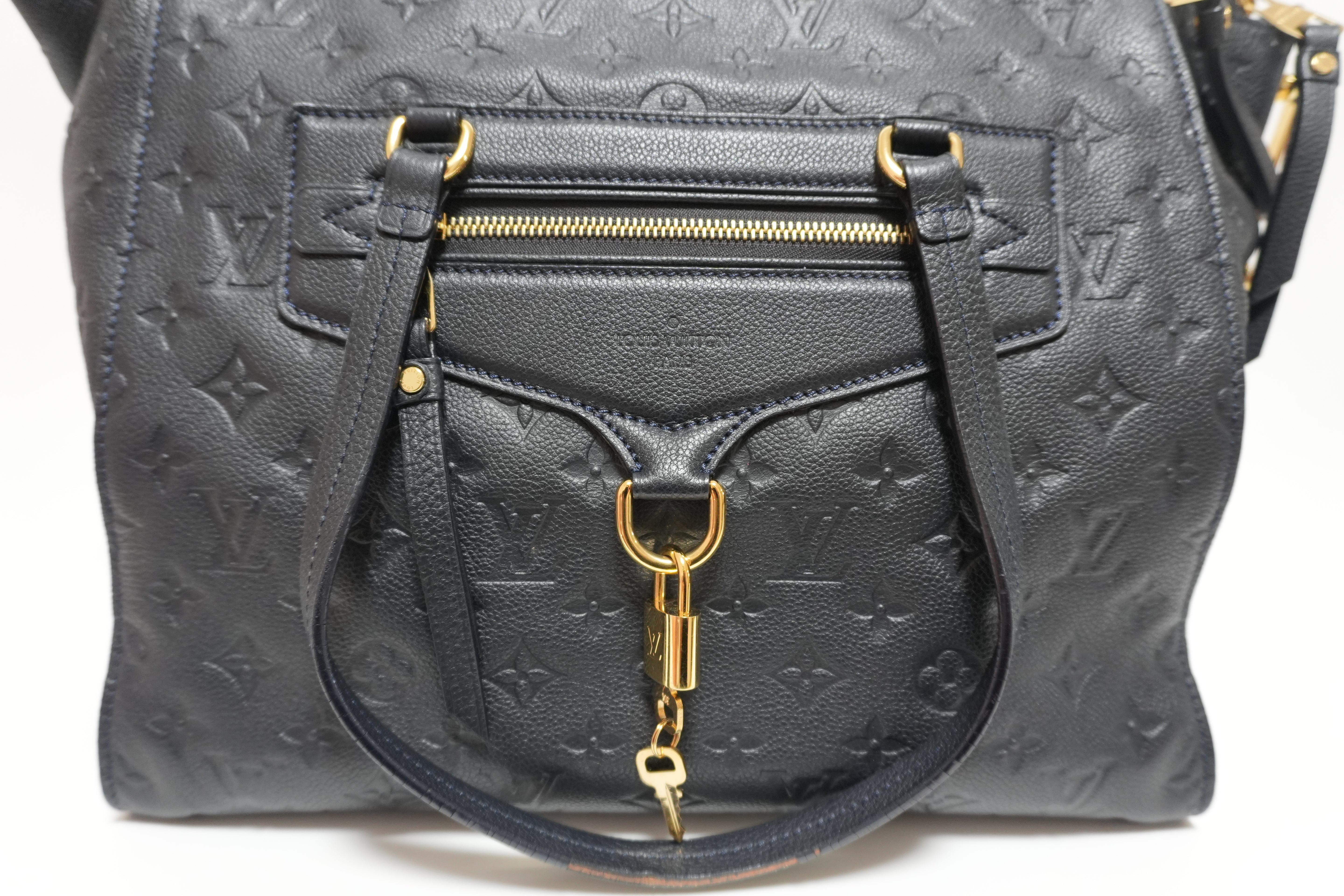 Pre-Owned Fendi Bicolor Vitello Elite 3 Jours Tote Bag Blue