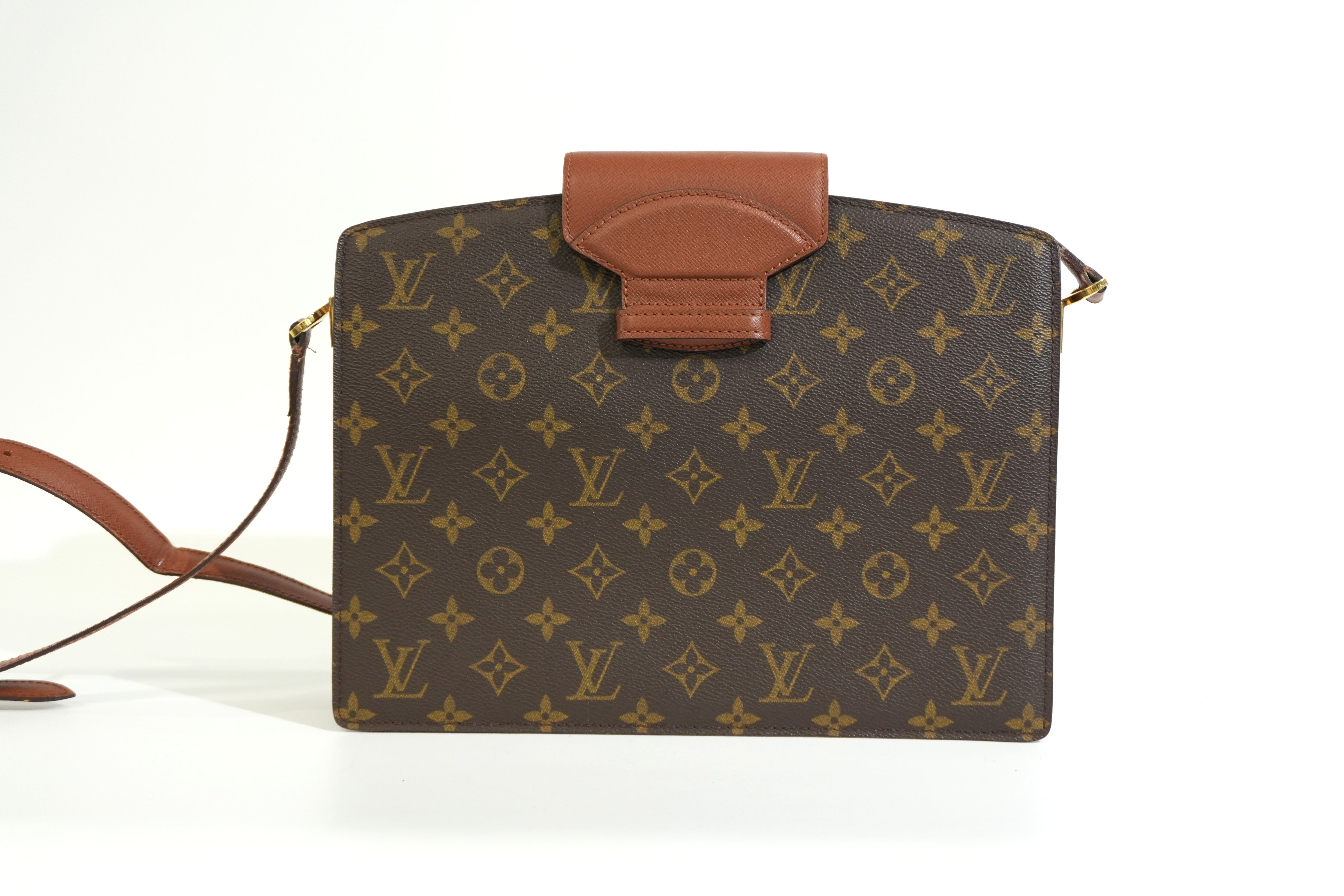 Pre-owned Louis Vuitton Monogram Courcelles Crossbody Bag
