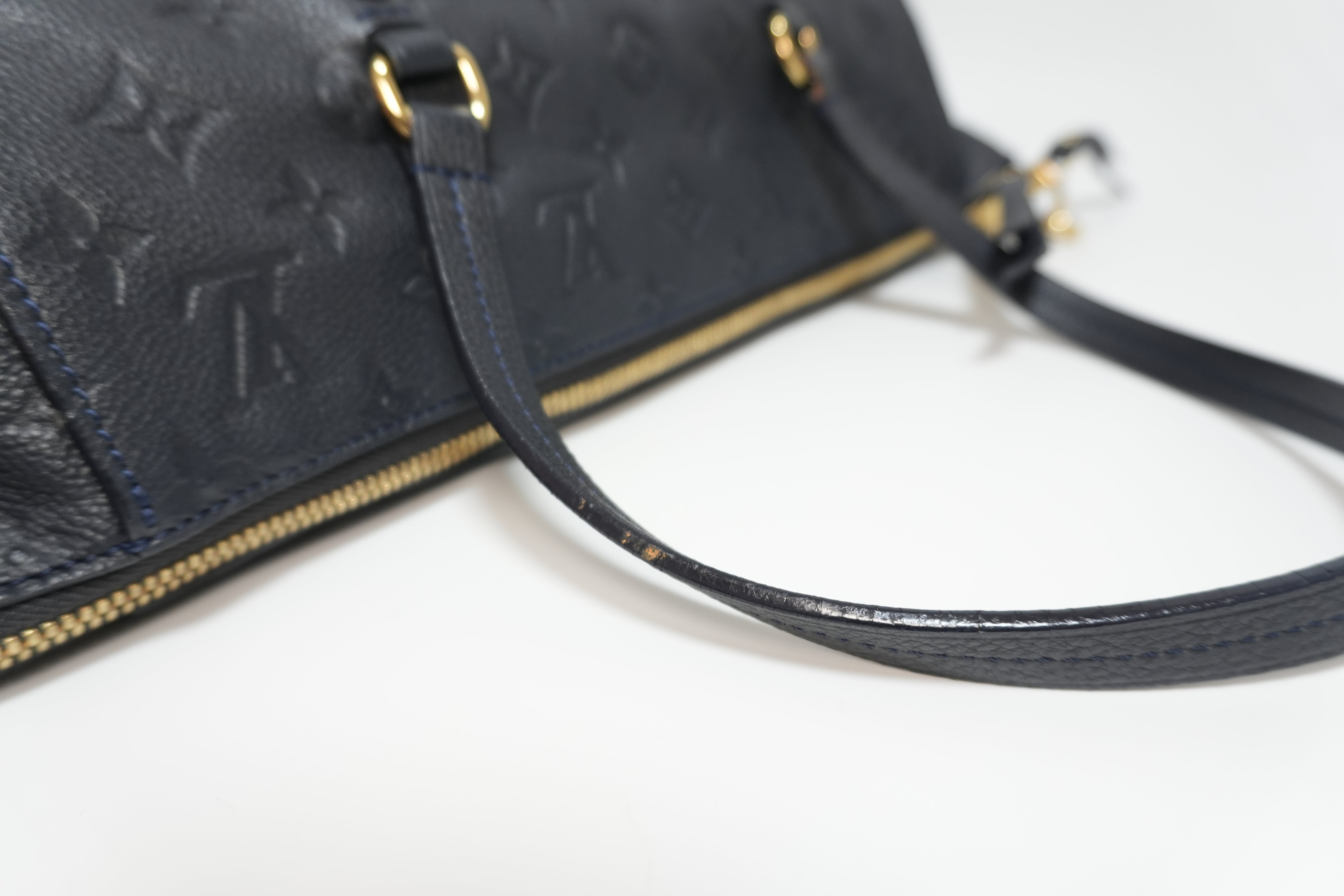 Pre-Owned Fendi Bicolor Vitello Elite 3 Jours Tote Bag Blue