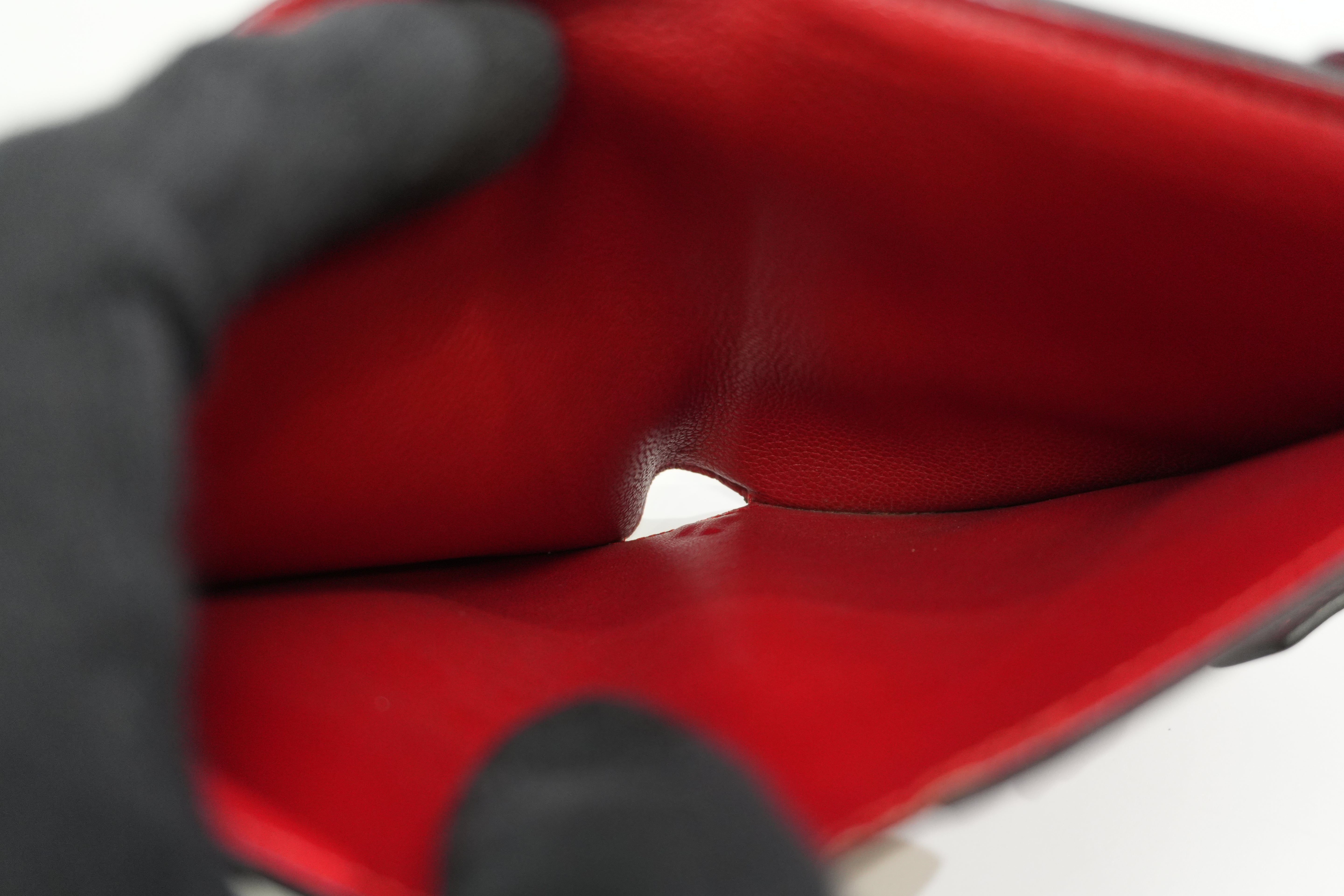 Pre-owned Louis Vuitton Monogram Pallas Compact Wallet Red