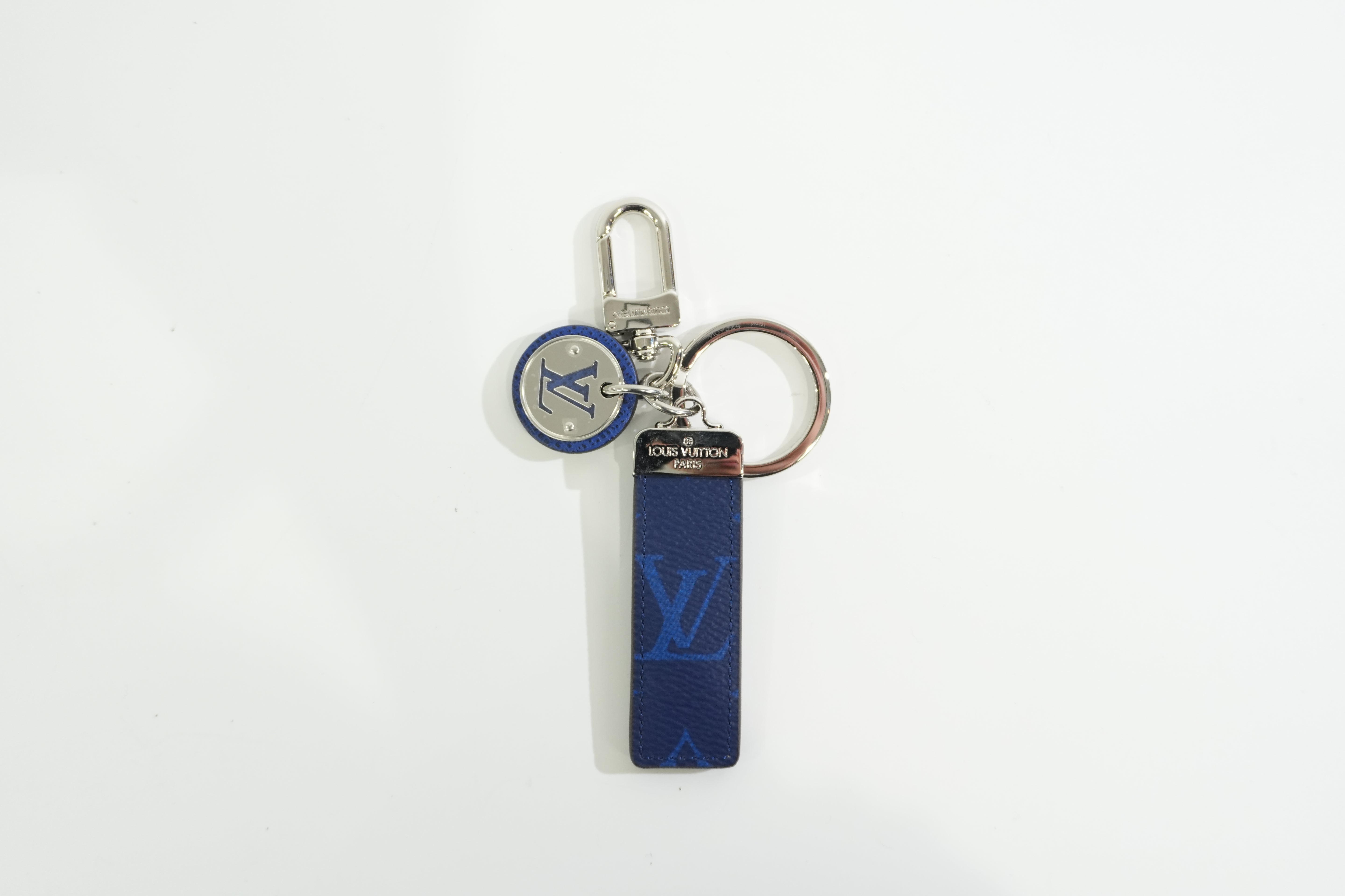 Pre-owned Louis Vuitton Metal Bag Charm Blue
