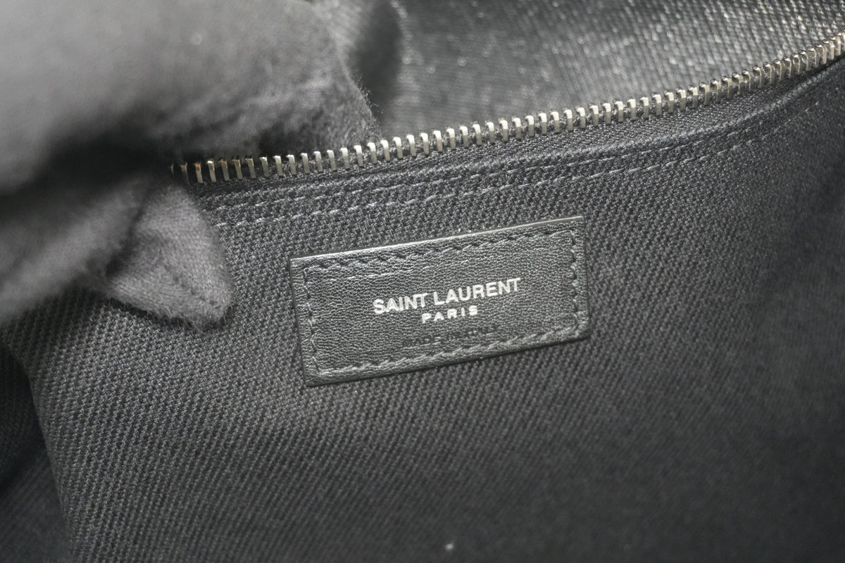 Pre-Owned Yves Saint Laurent Rive Gauche Tote Bag Black