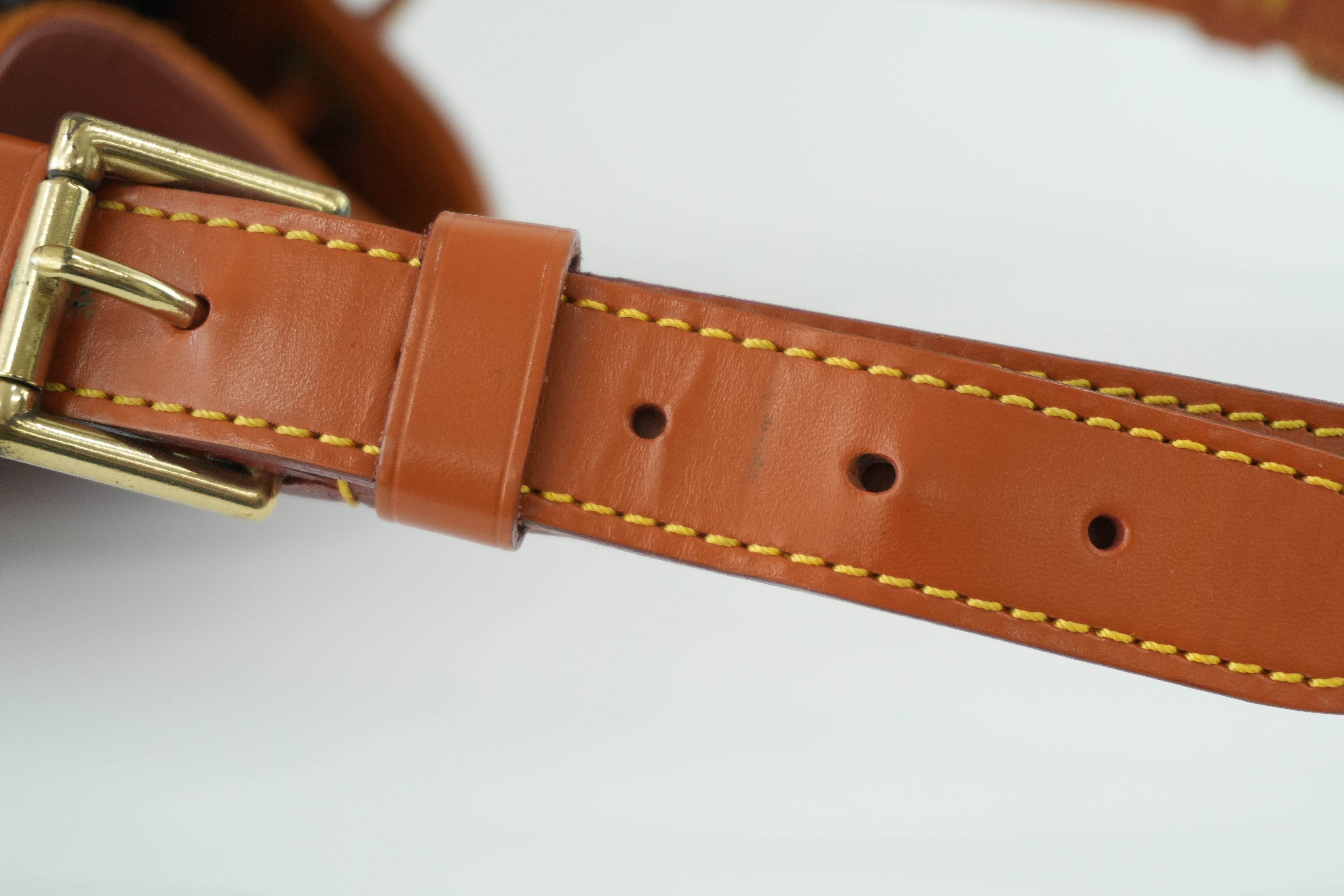 Louis Vuitton Noe GM Epi Shoulder Bag Kenya Brown Used