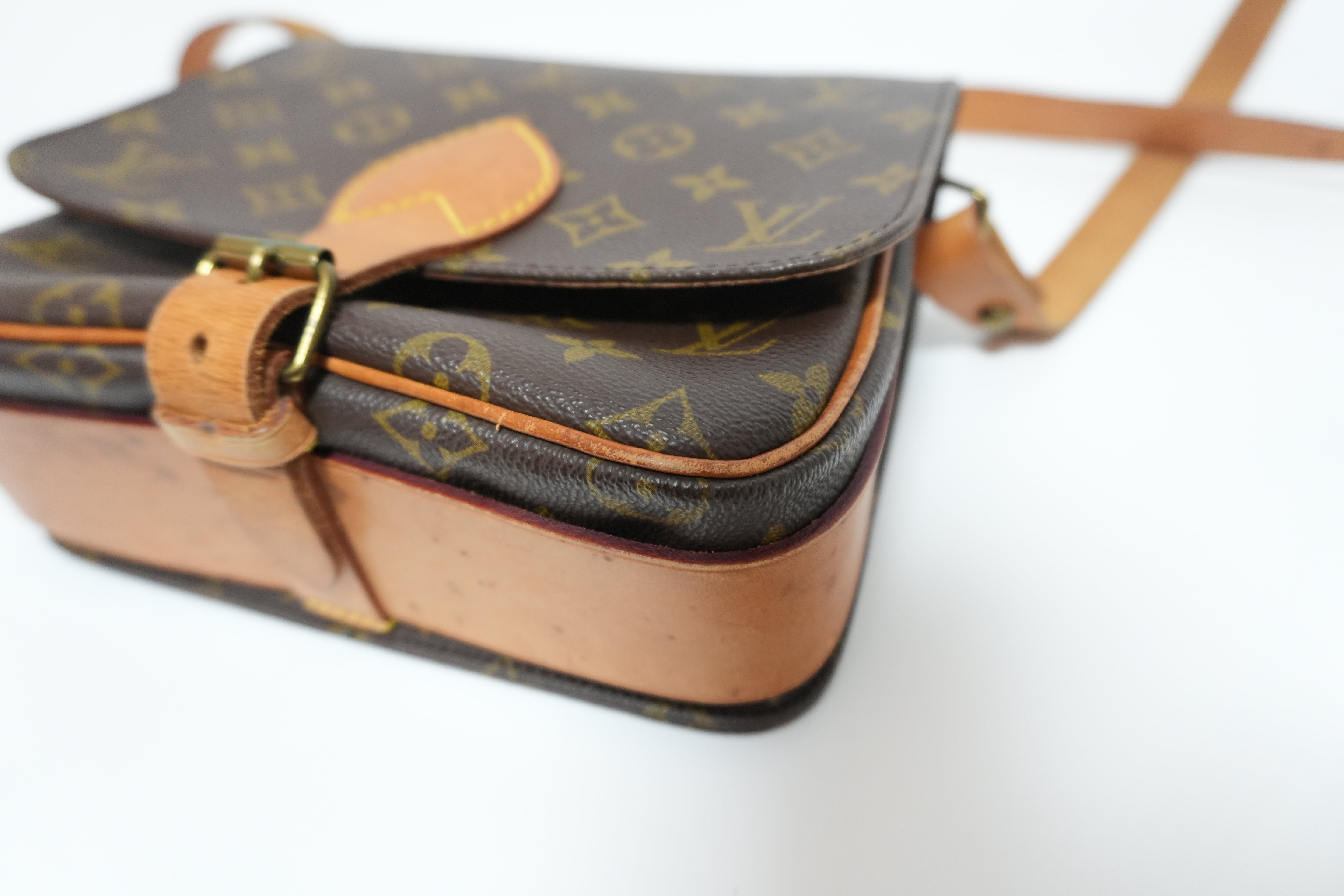Pre-Owned Prada Saffiano Briefcase Burgundy