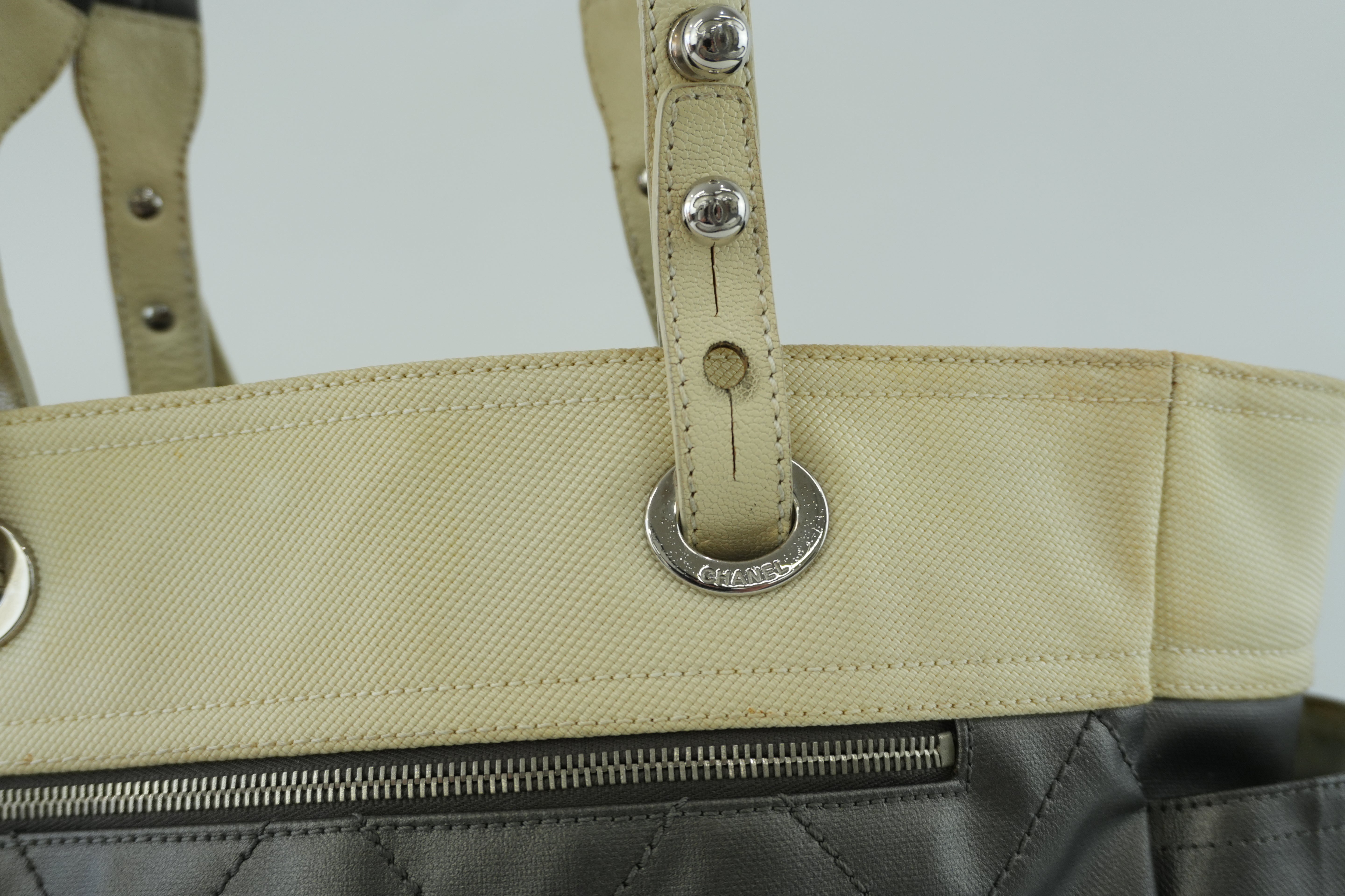 Chanel Paris Biarritz Tote Bag Used