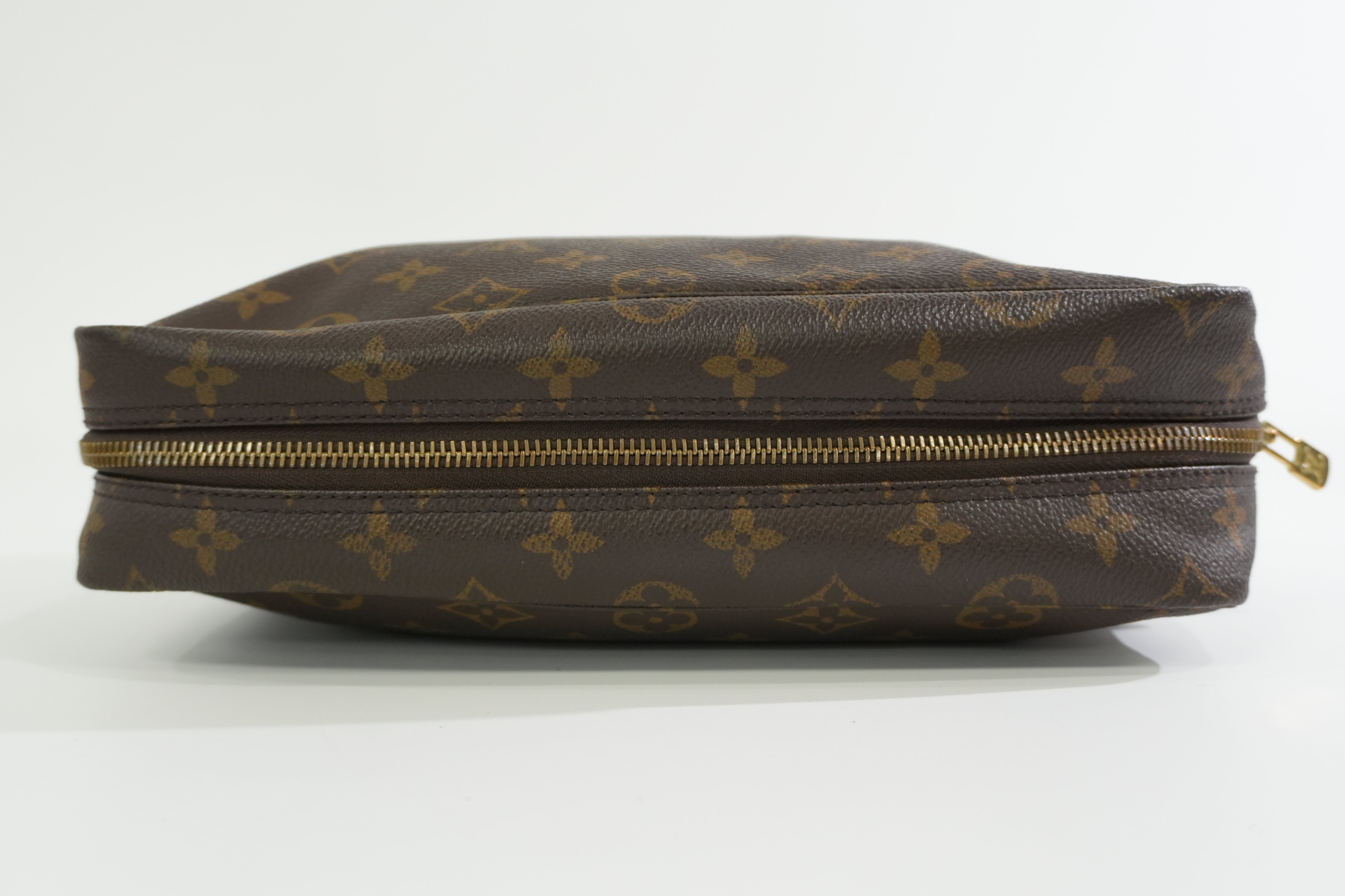 Louis Vuitton Monogram Trousse 28 Pouch Used