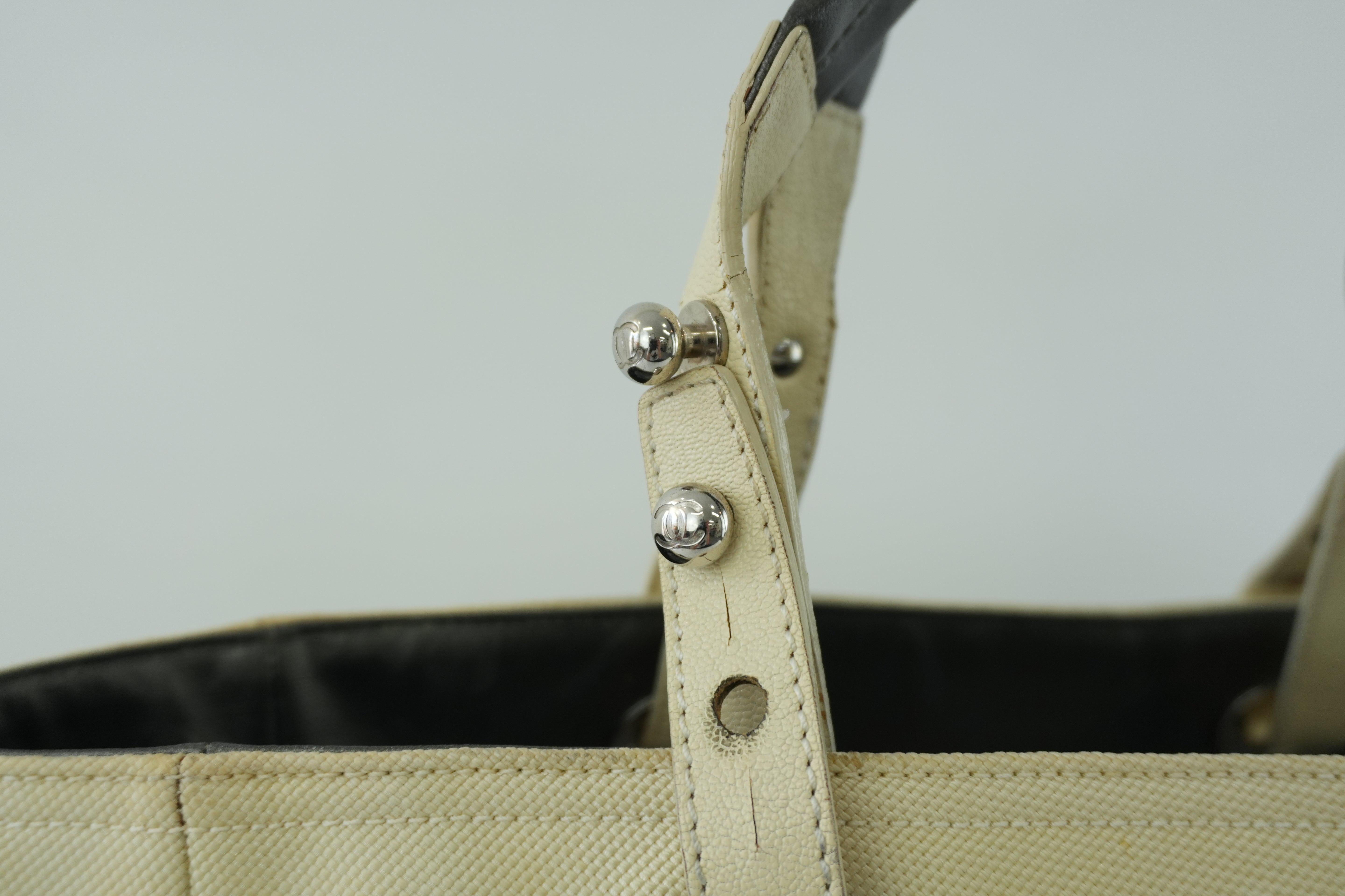 Chanel Paris Biarritz Tote Bag Used