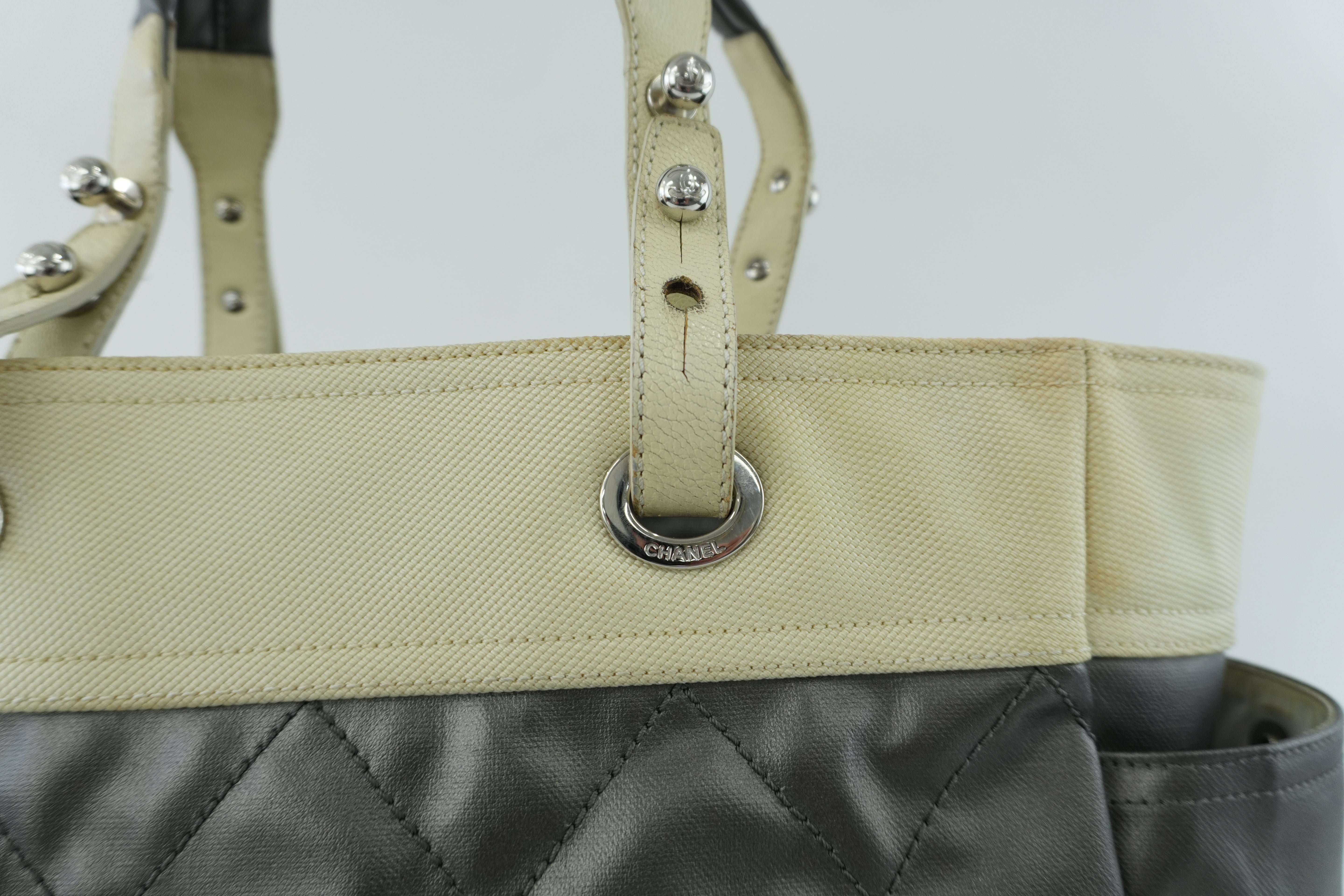 Chanel Paris Biarritz Tote Bag Used