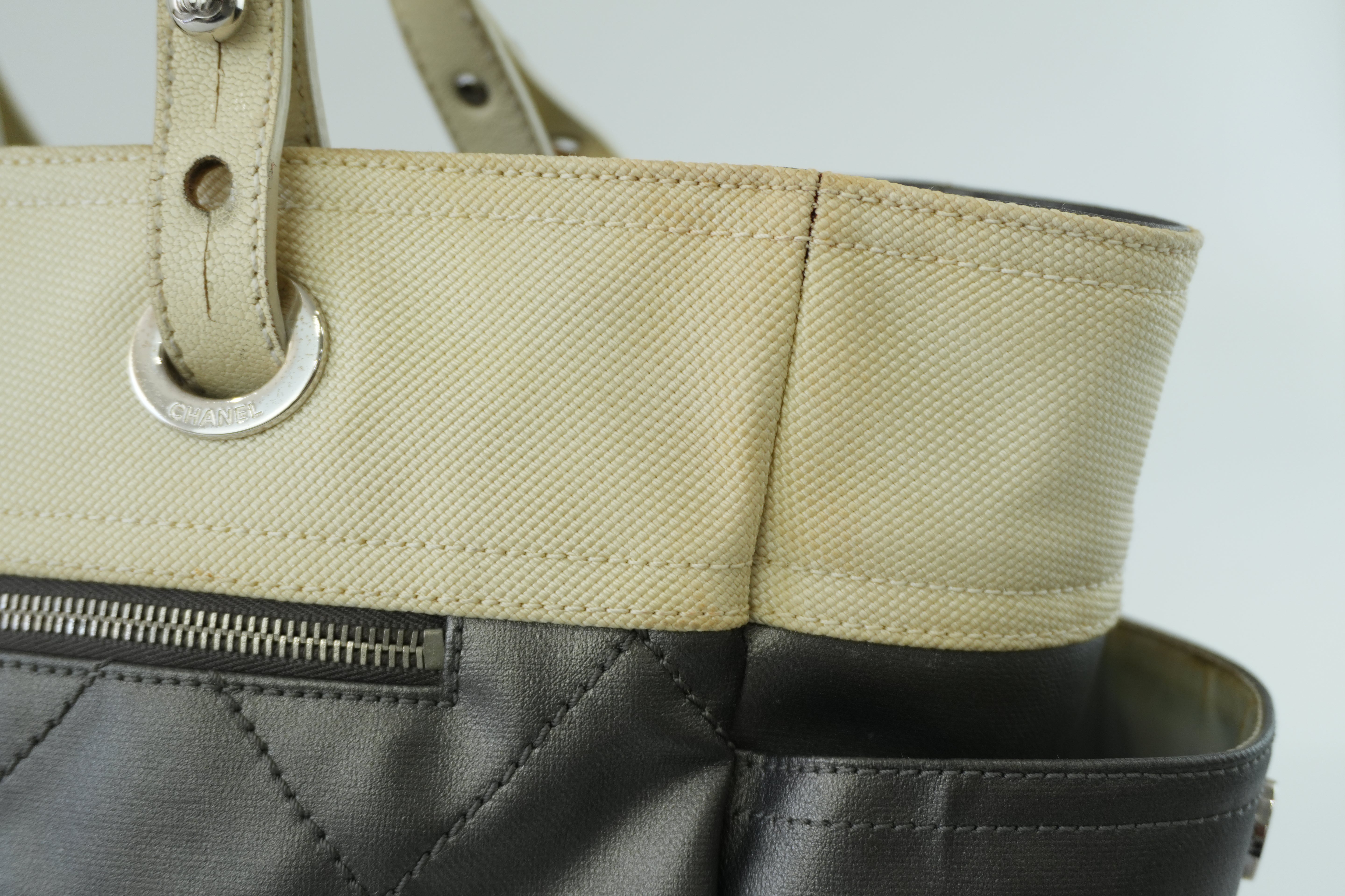 Chanel Paris Biarritz Tote Bag Used