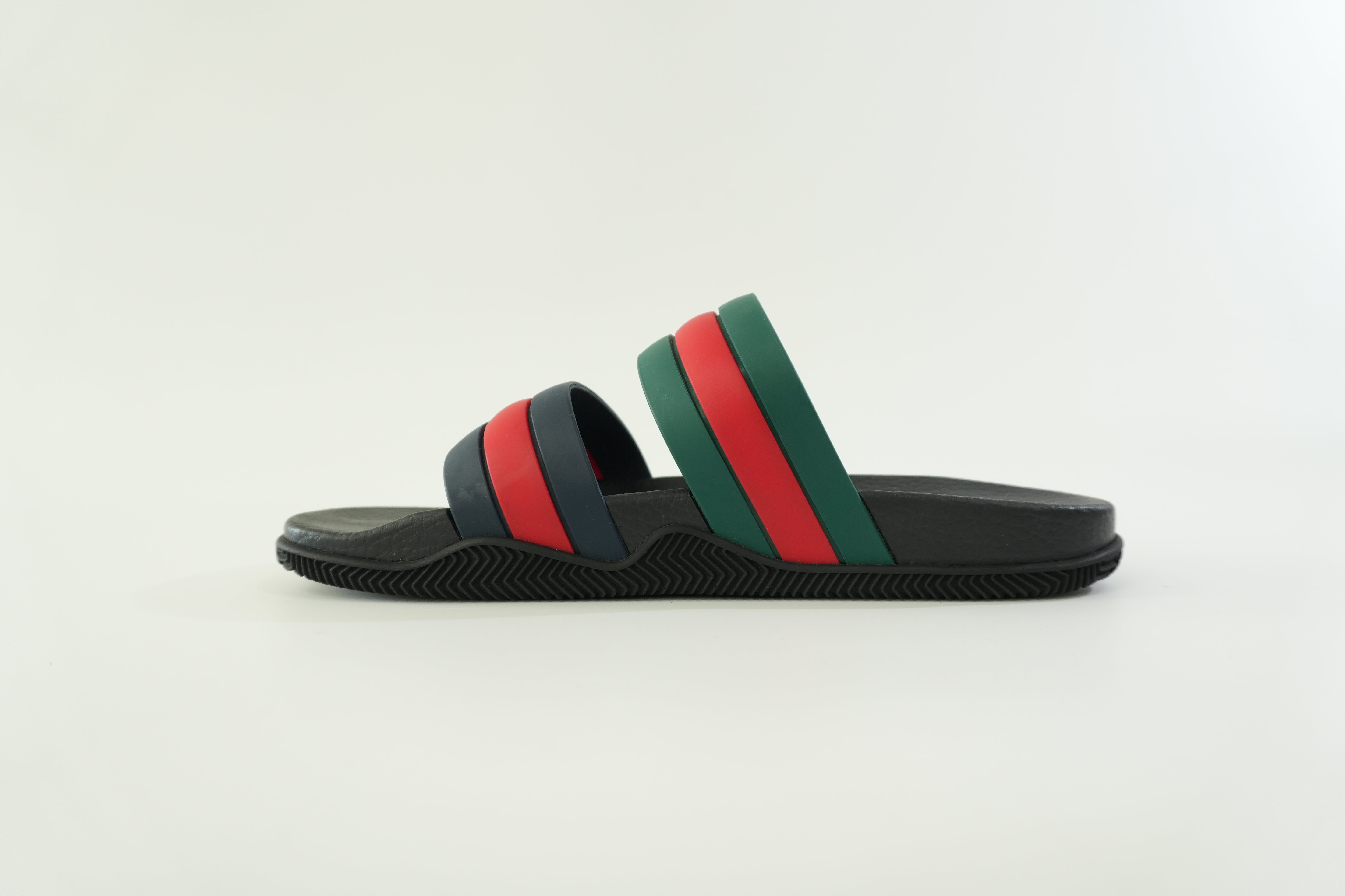 Pre-owned Gucci Sandals Size 9 Black