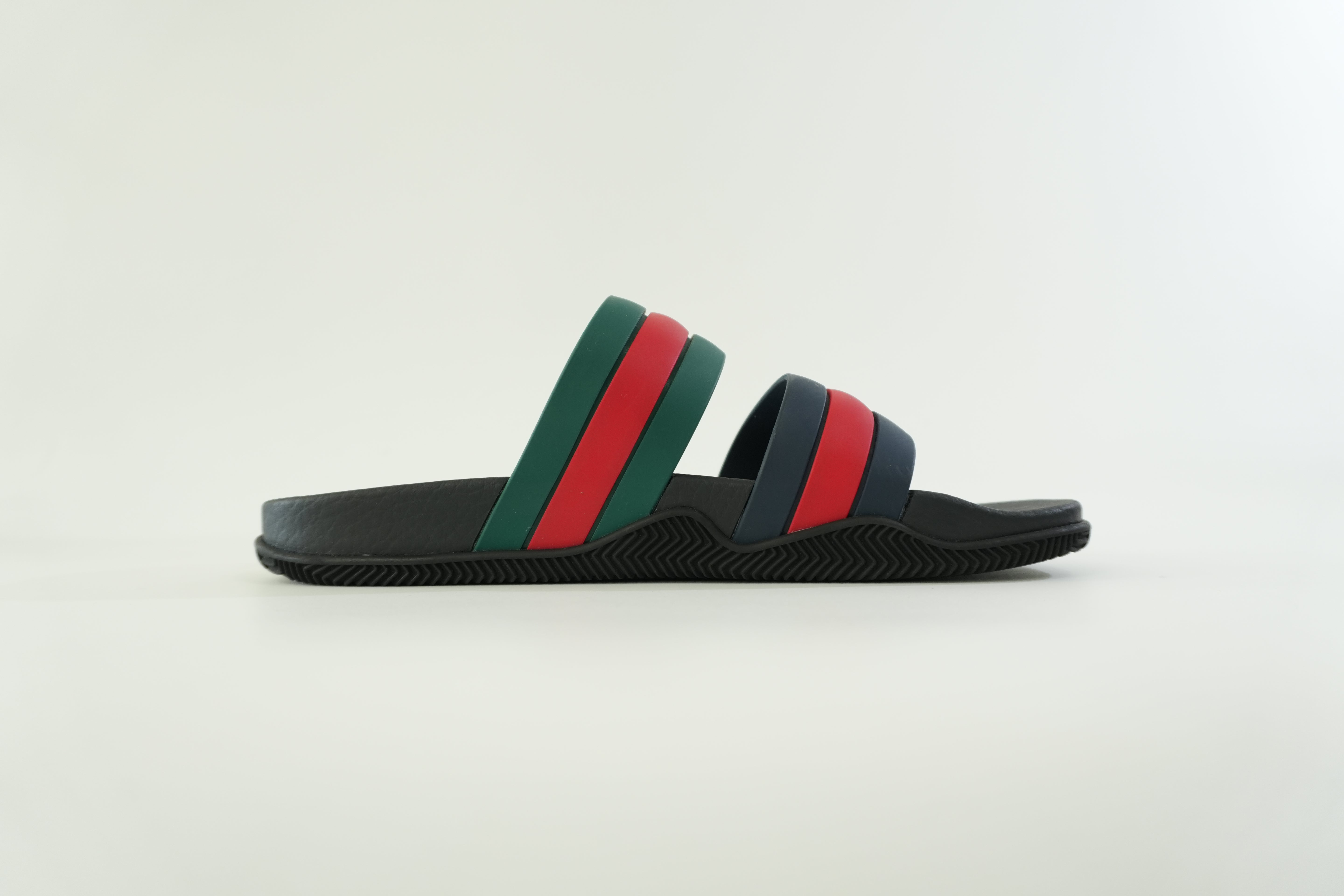 Pre-owned Gucci Sandals Size 9 Black