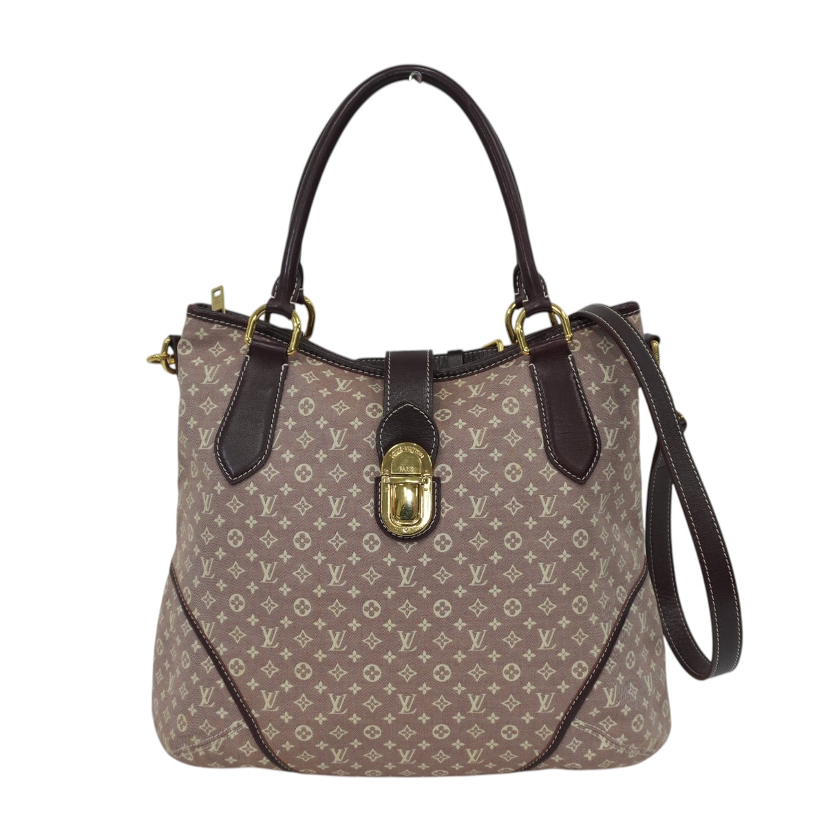 Pre-Owned Louis Vuitton Idylle Elegie Two-Way Shoulder Bag Maroon