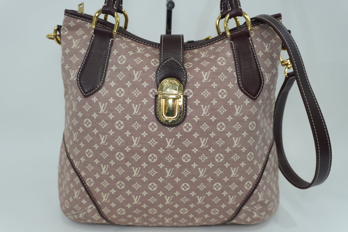 Pre-Owned Louis Vuitton Idylle Elegie Two-Way Shoulder Bag Maroon