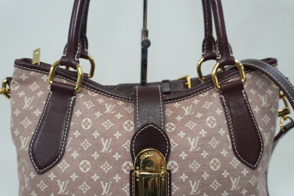 Pre-Owned Louis Vuitton Idylle Elegie Two-Way Shoulder Bag Maroon