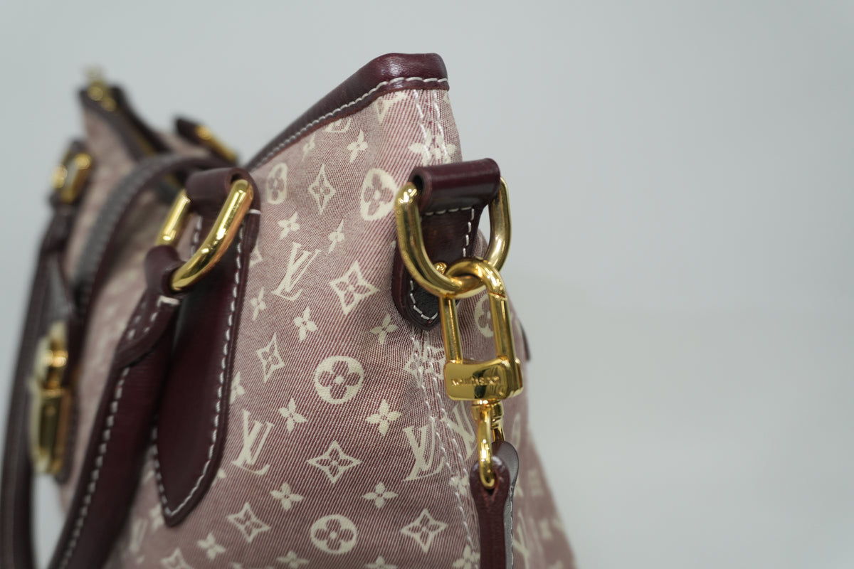 Pre-Owned Louis Vuitton Idylle Elegie Two-Way Shoulder Bag Maroon