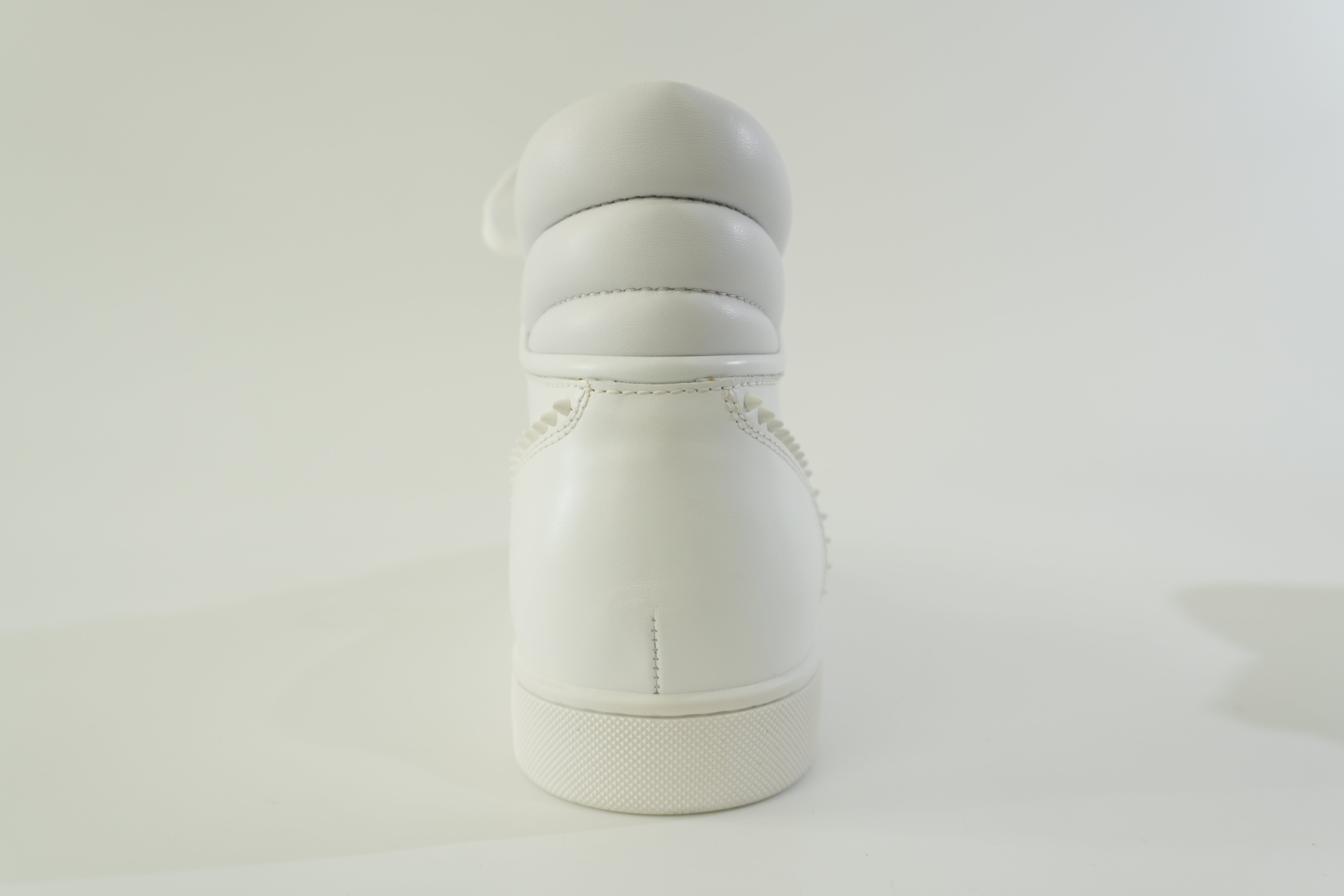 Pre-owned Christian Louboutin Sneakers Size 12 White