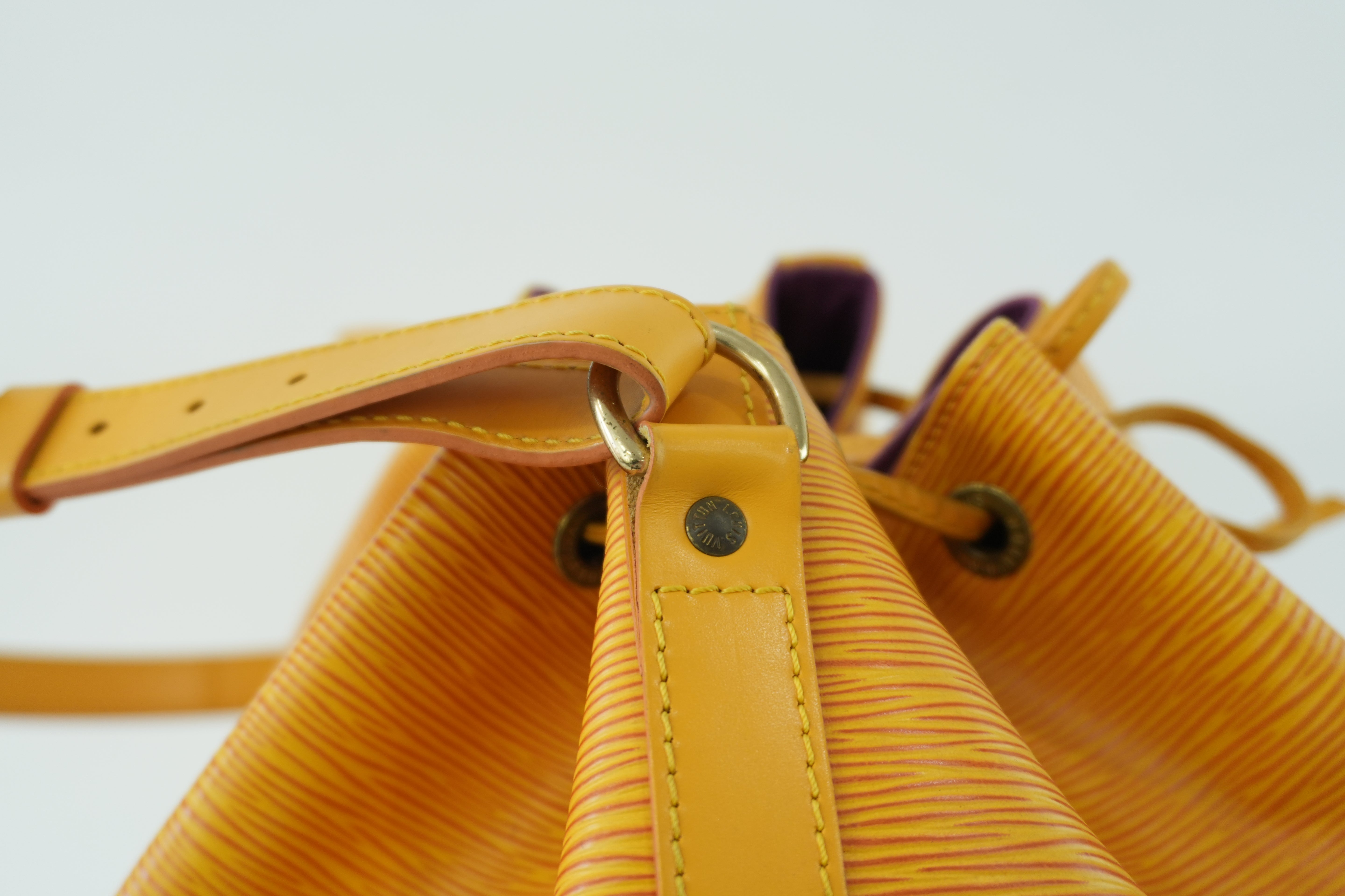 Louis Vuitton Noe GM Shoulder Bag Yellow Used