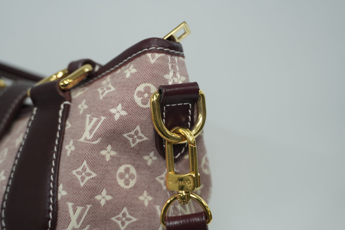 Pre-Owned Louis Vuitton Idylle Elegie Two-Way Shoulder Bag Maroon