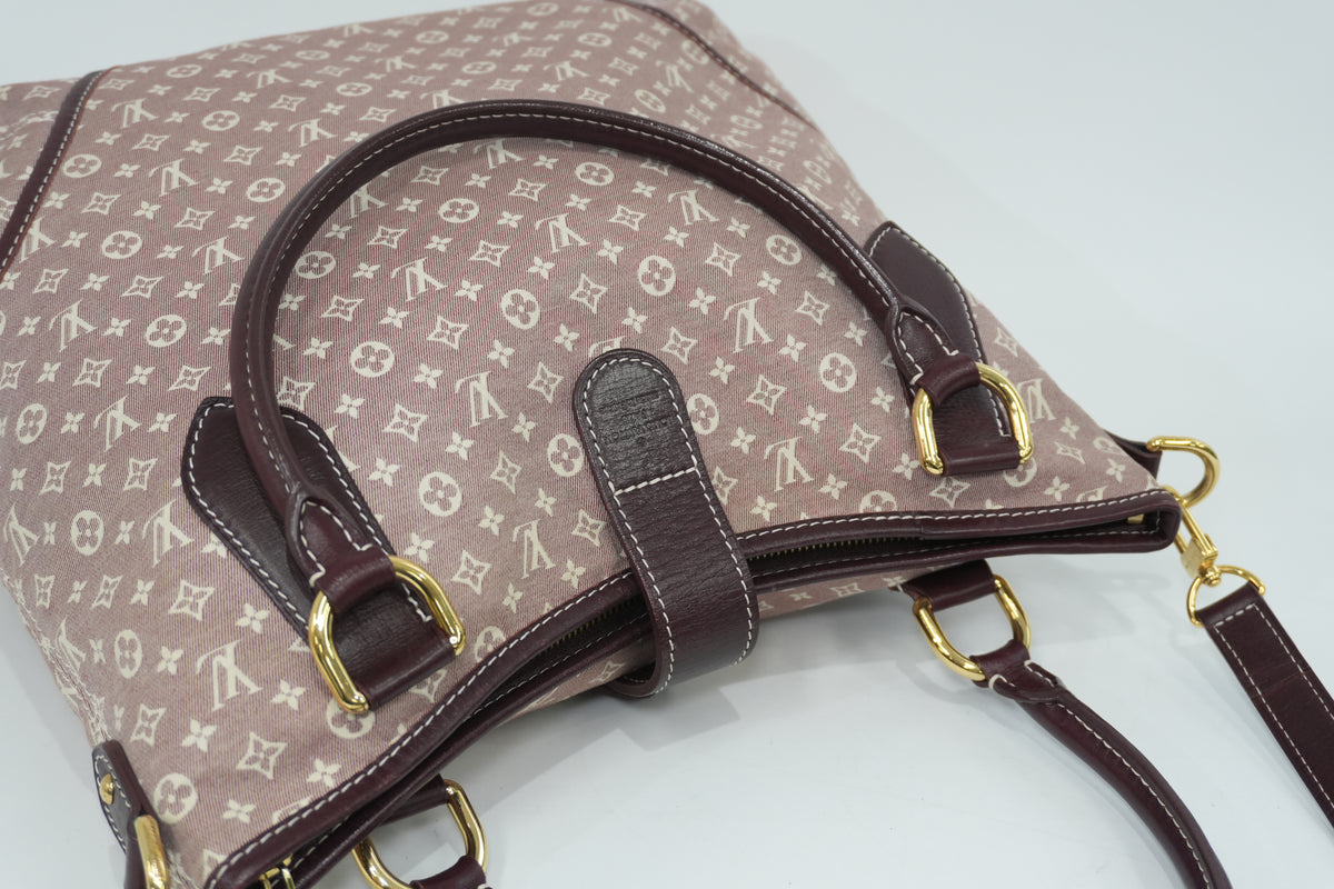 Pre-Owned Louis Vuitton Idylle Elegie Two-Way Shoulder Bag Maroon