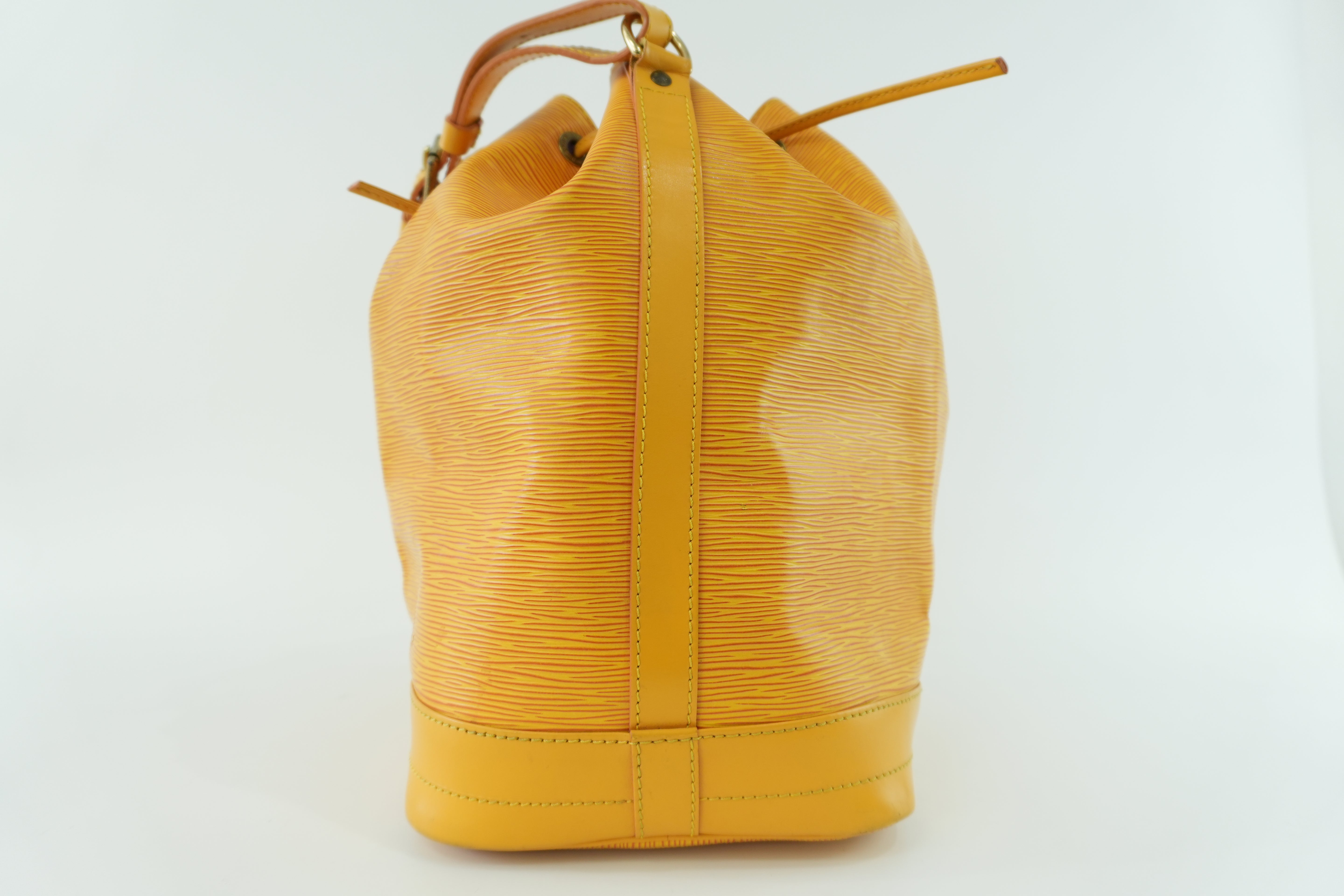 Louis Vuitton Noe GM Shoulder Bag Yellow Used