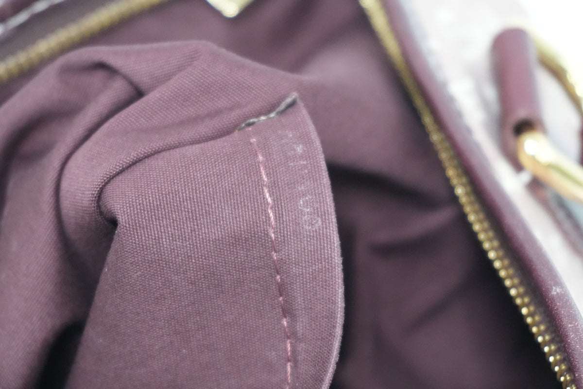 Pre-Owned Louis Vuitton Idylle Elegie Two-Way Shoulder Bag Maroon