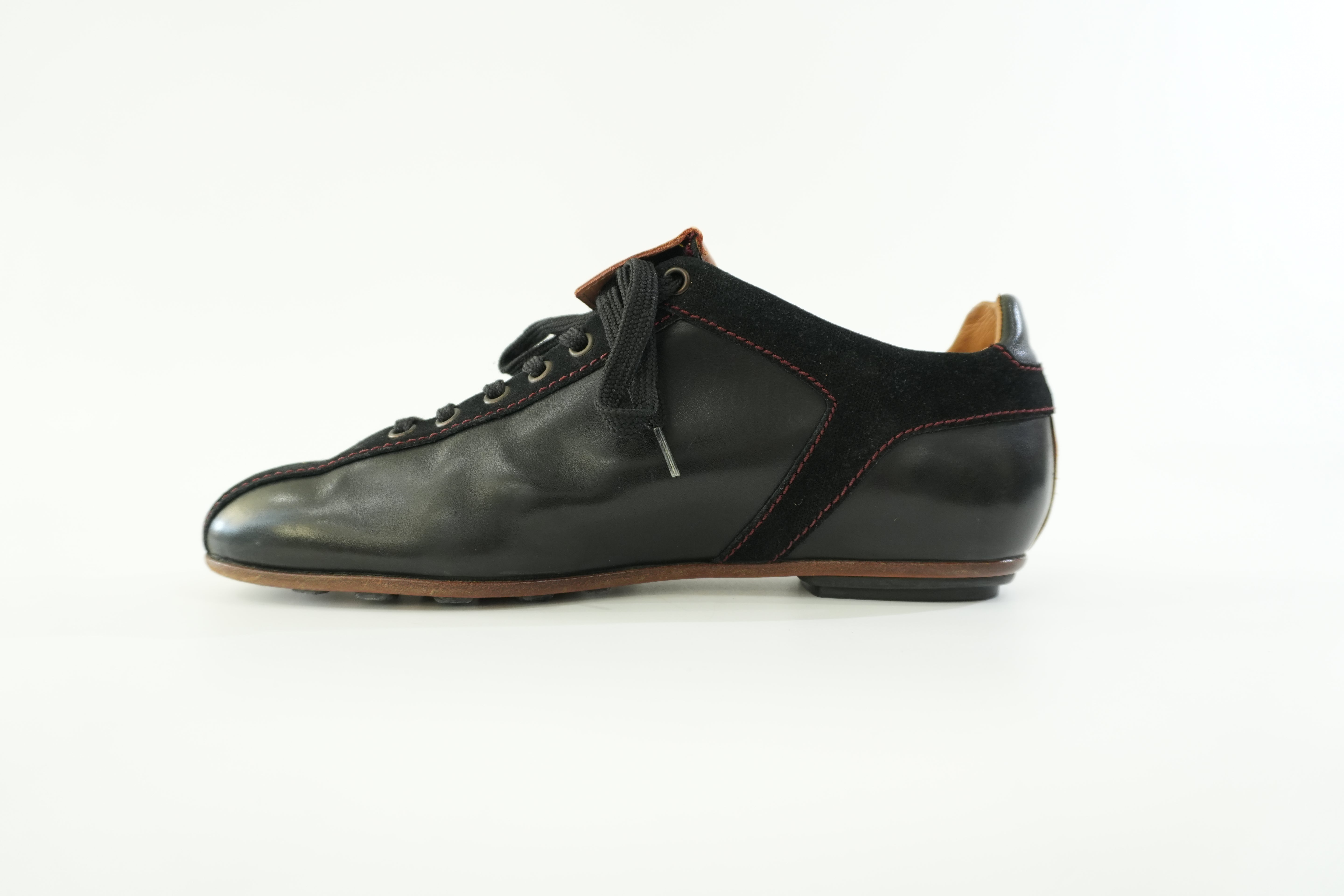 Pre-owned Louis Vuitton Leather Shoes Size 7 Black