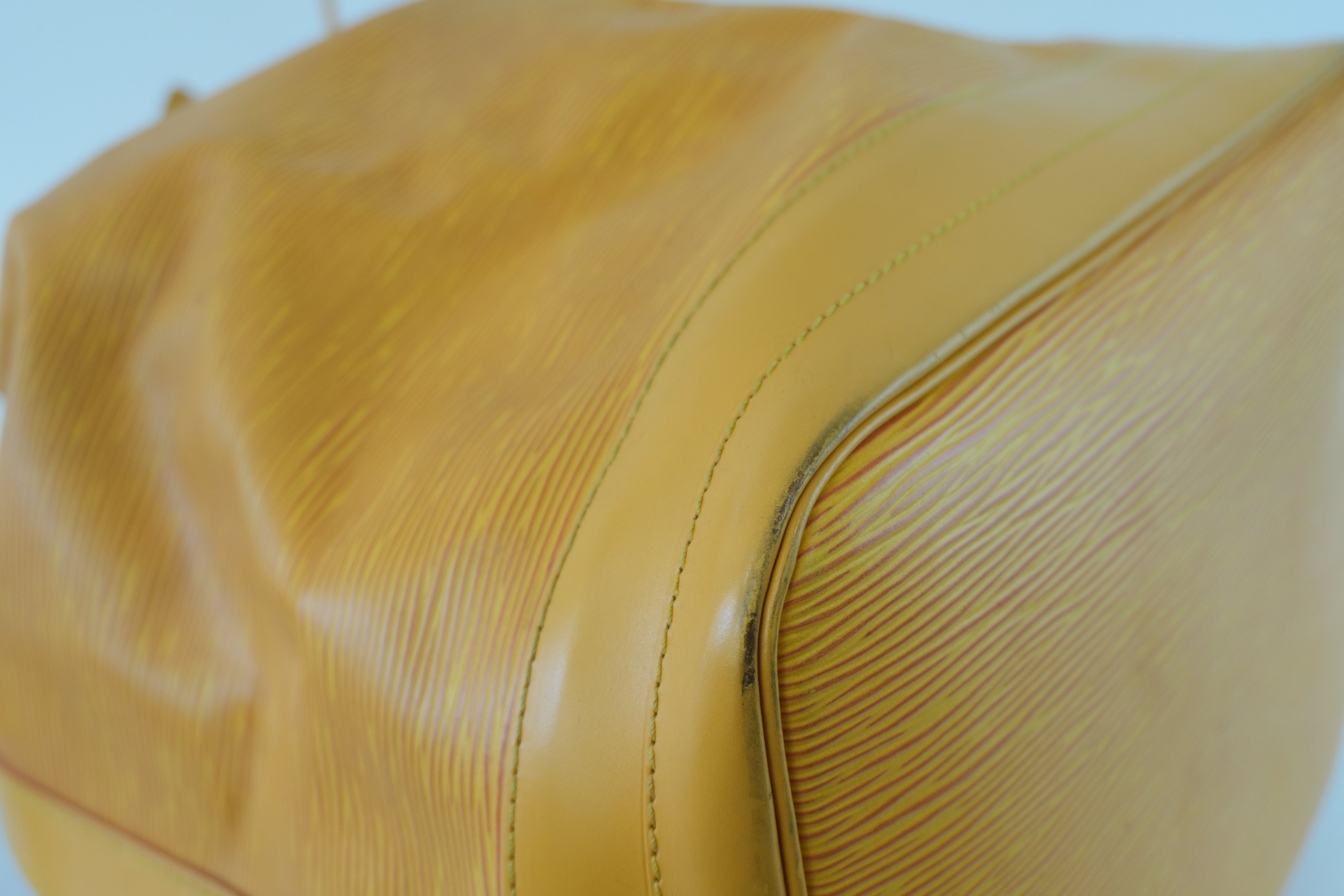 Louis Vuitton Noe GM Shoulder Bag Yellow Used