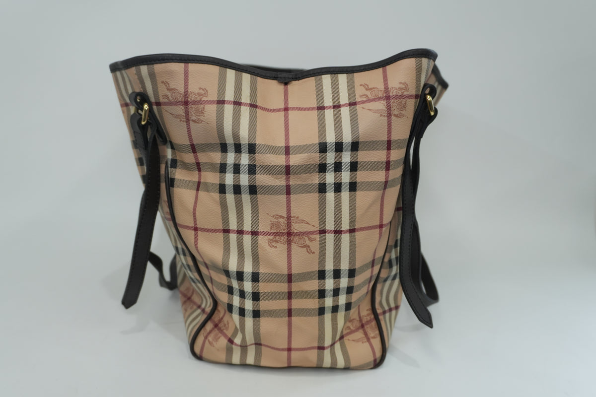 Pre-Owned Haymarket Check Canterbury Tote Bag